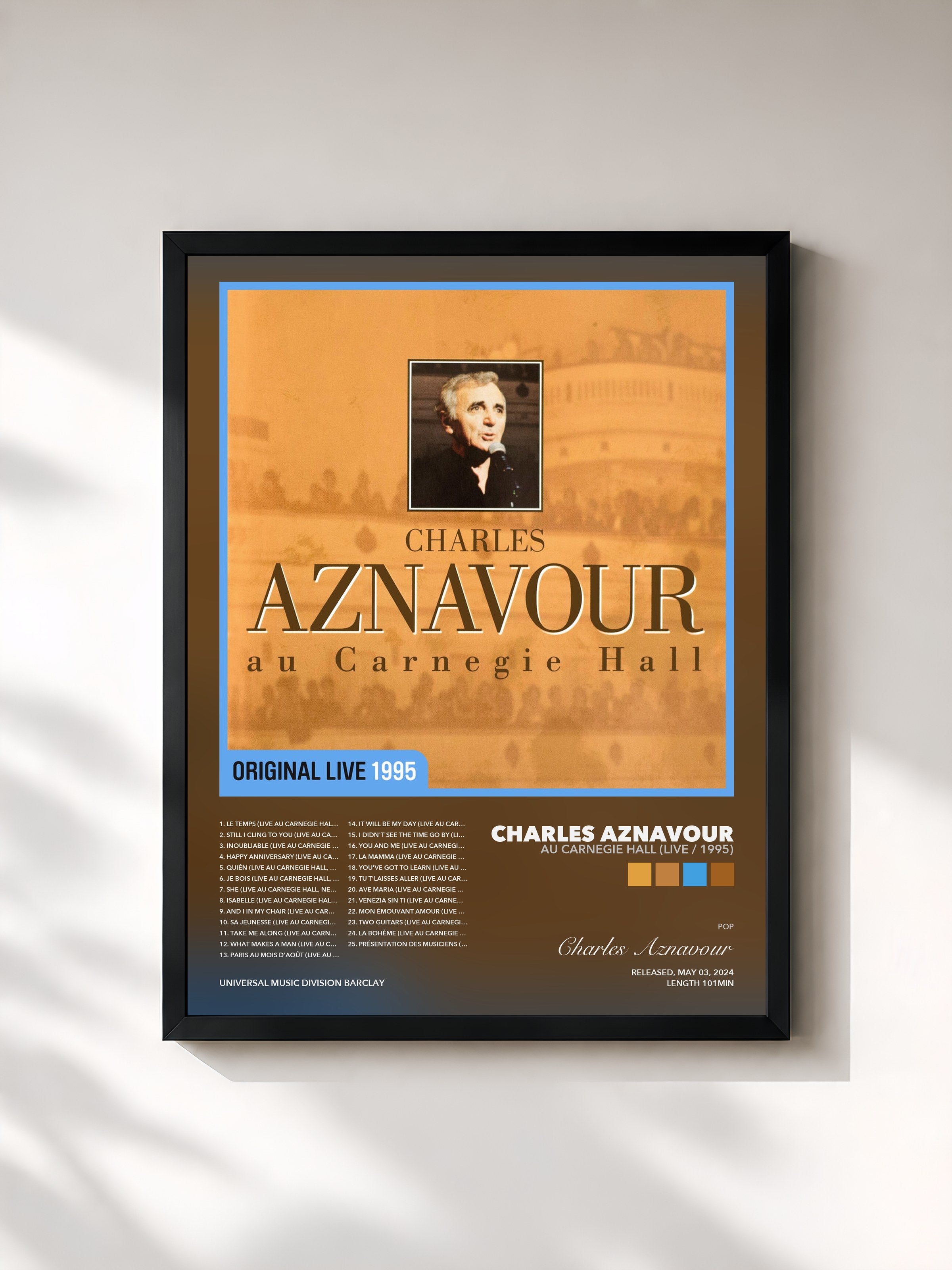 Charles Aznavour – Au Carnegie Hall (Live / 1995)