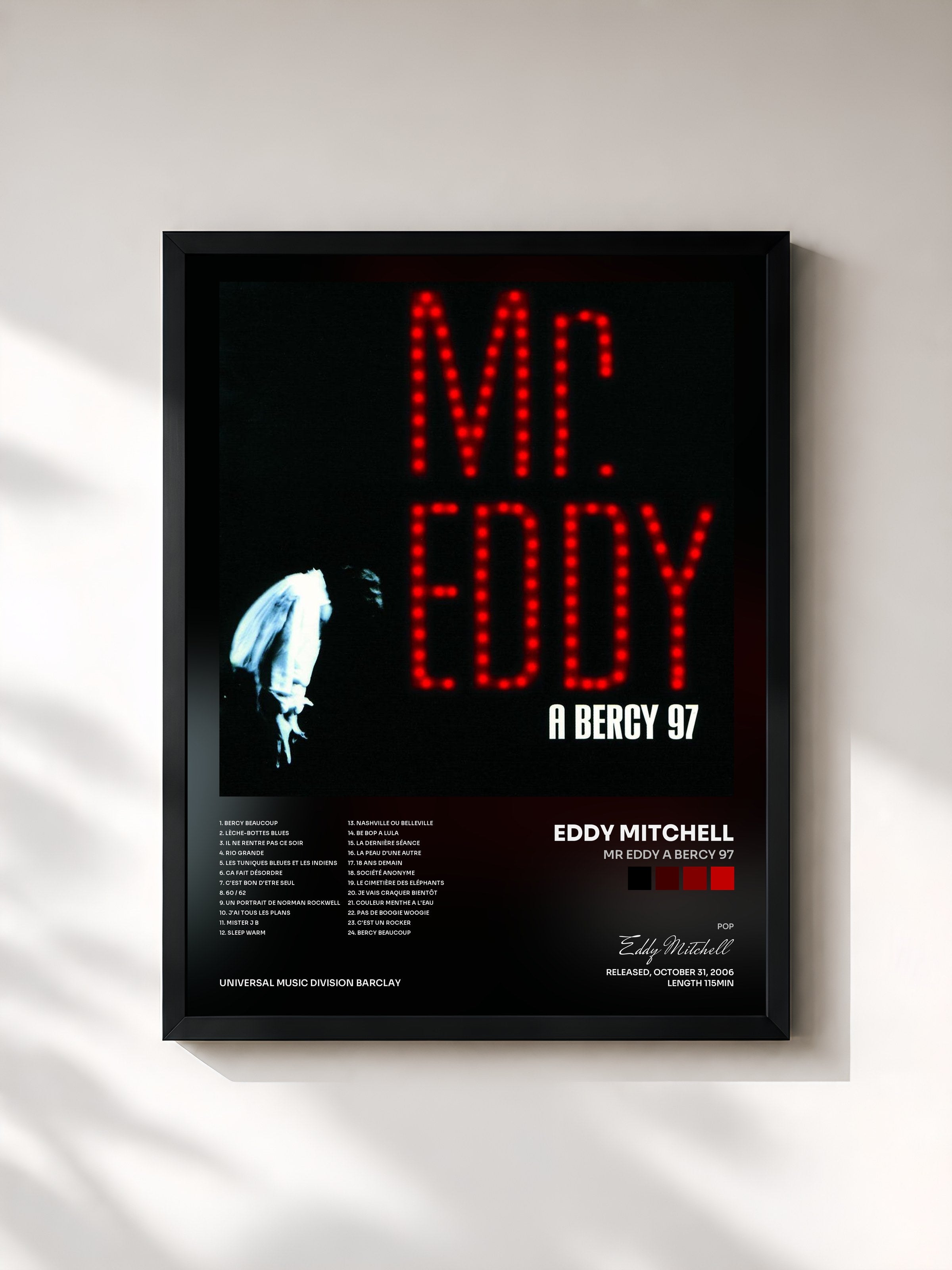Eddy Mitchell · Mr Eddy A Bercy 97