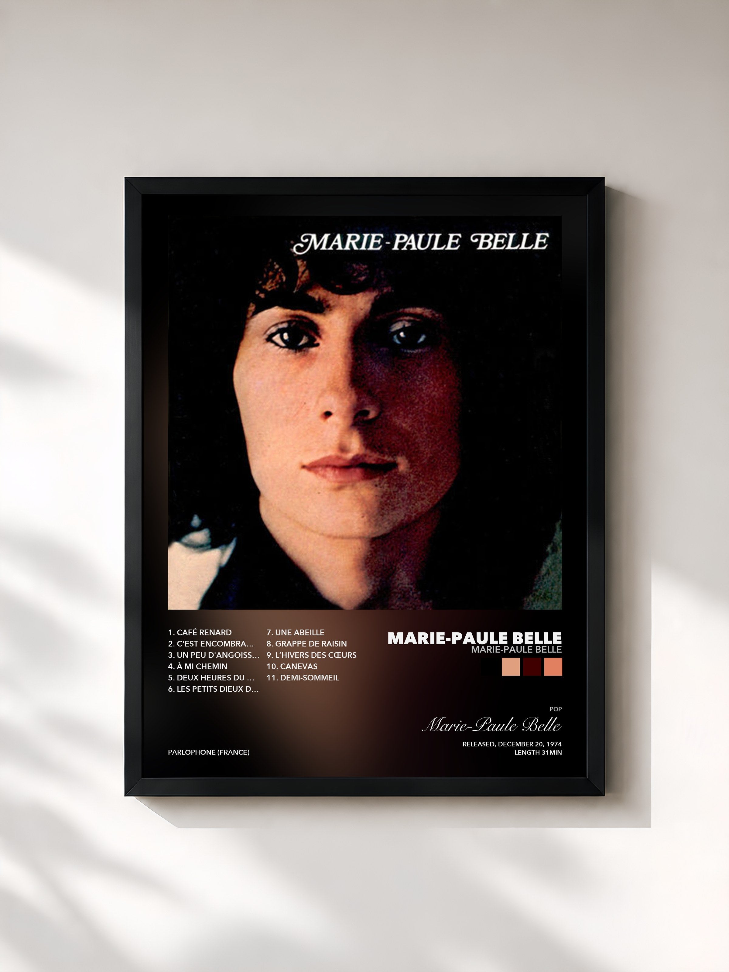 Tableau de l'album Marie-Paule Belle de Marie-Paule Belle, imprimé et encadré en France