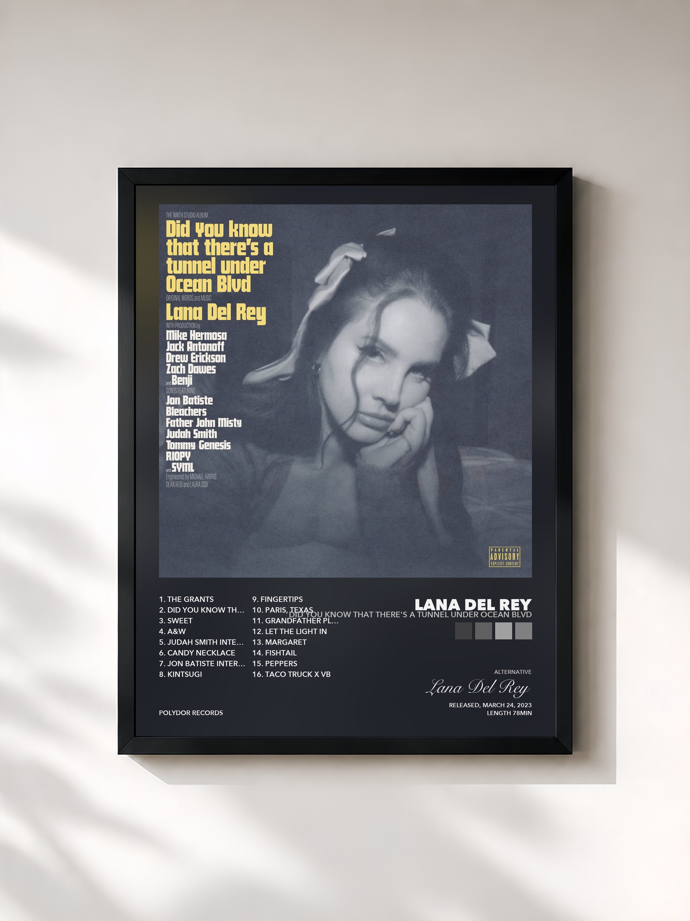 Lana Del Rey – Did you know that there's a tunnel under Ocean Blvd