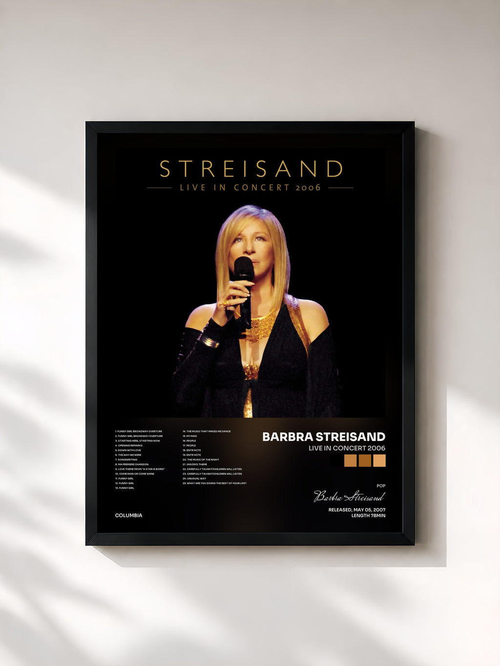 Barbra Streisand · Live In Concert 2006