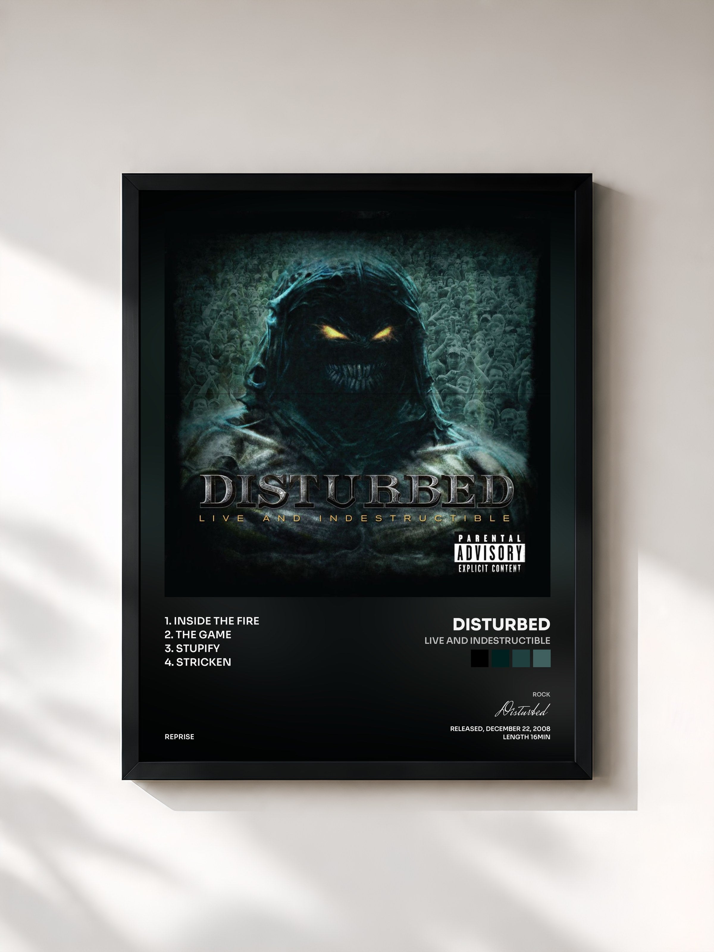 Disturbed · Live and Indestructible