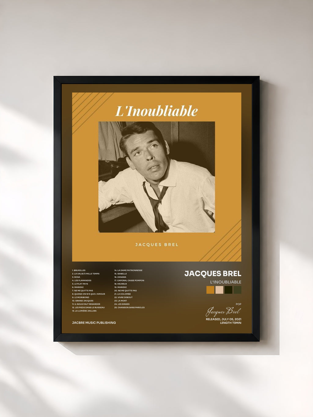 Jacques Brel · L'inoubliable