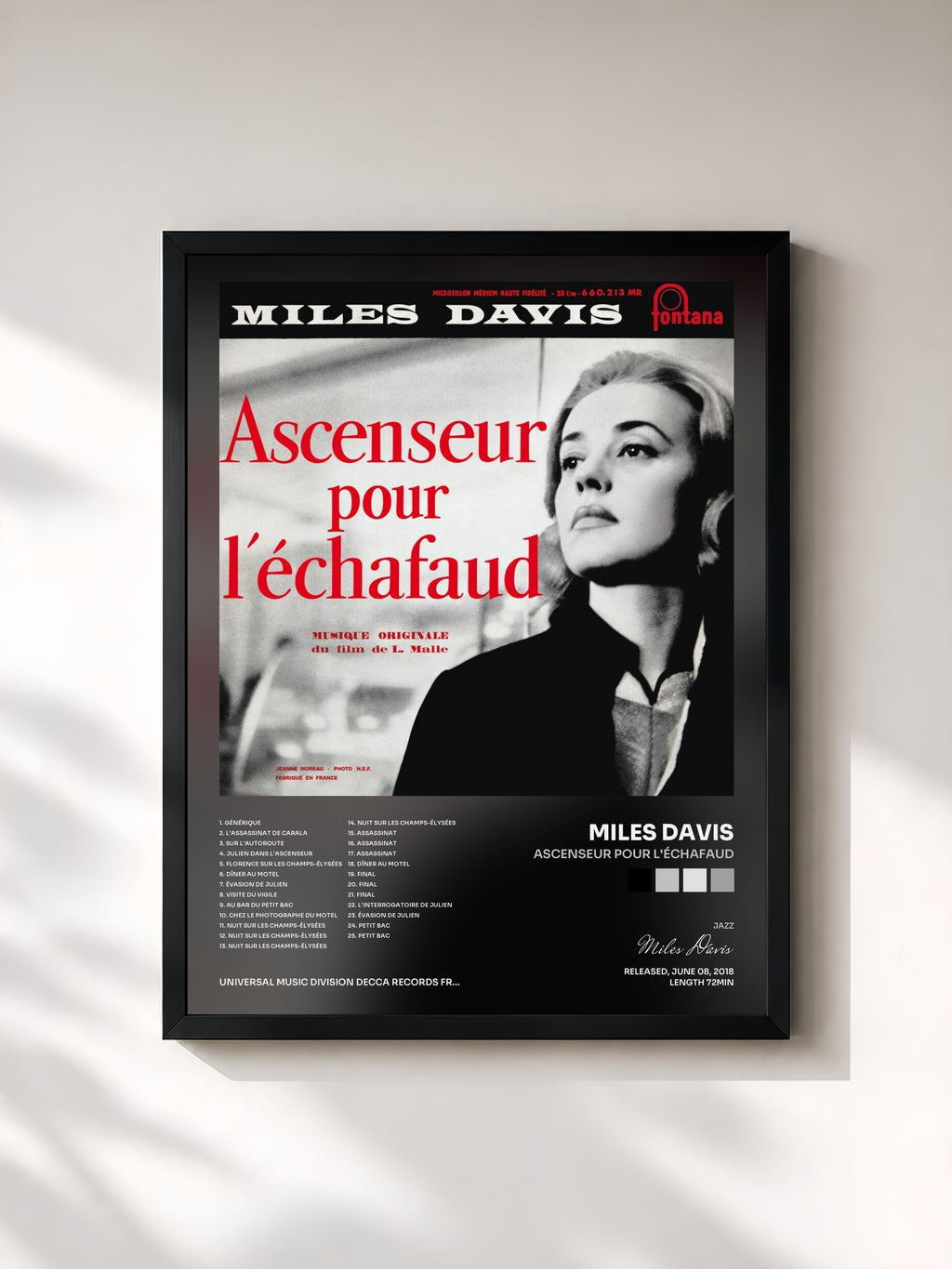 Miles Davis · Ascenseur pour l'échafaud