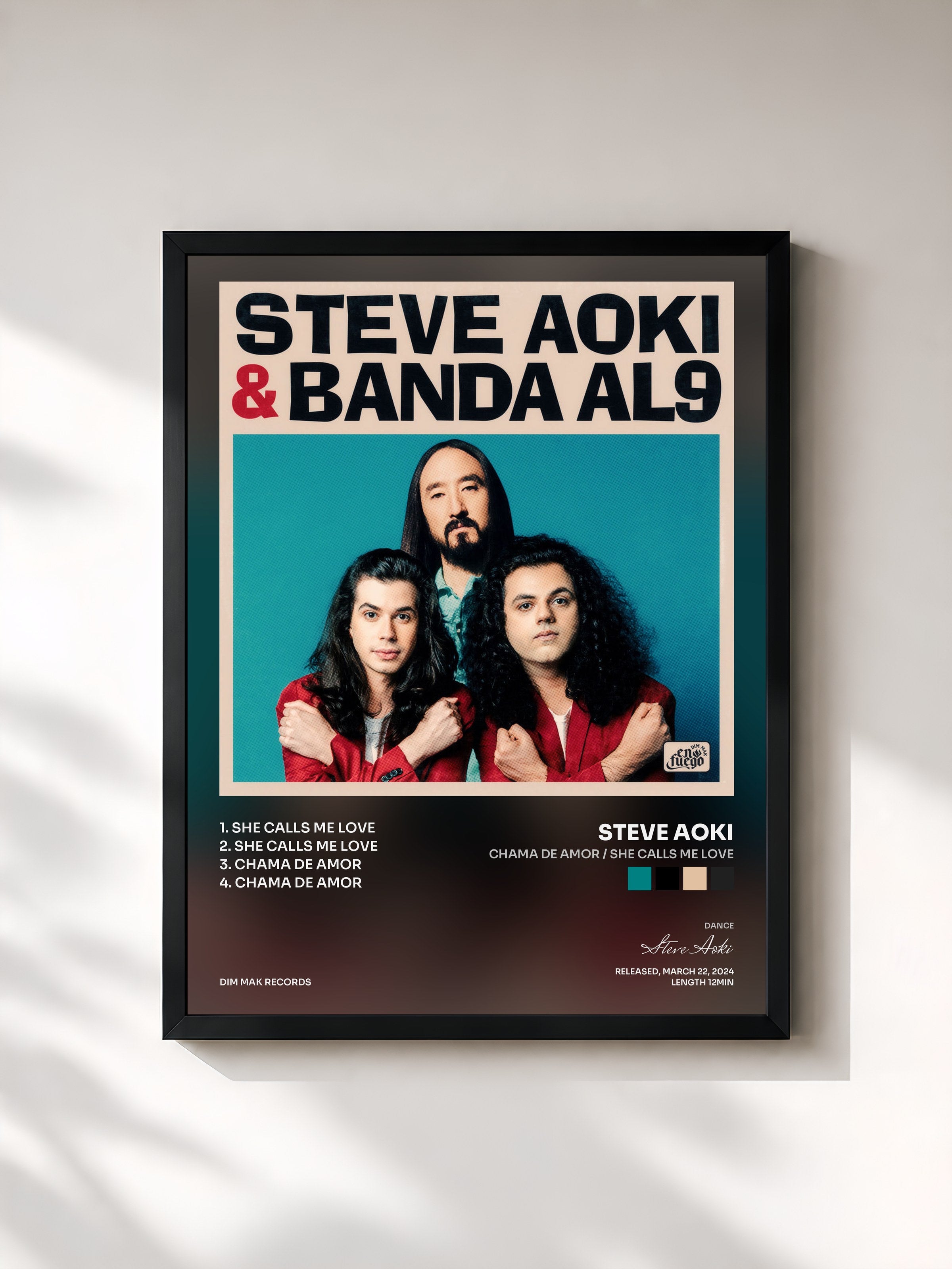 Steve Aoki · Chama De Amor / She Calls Me Love