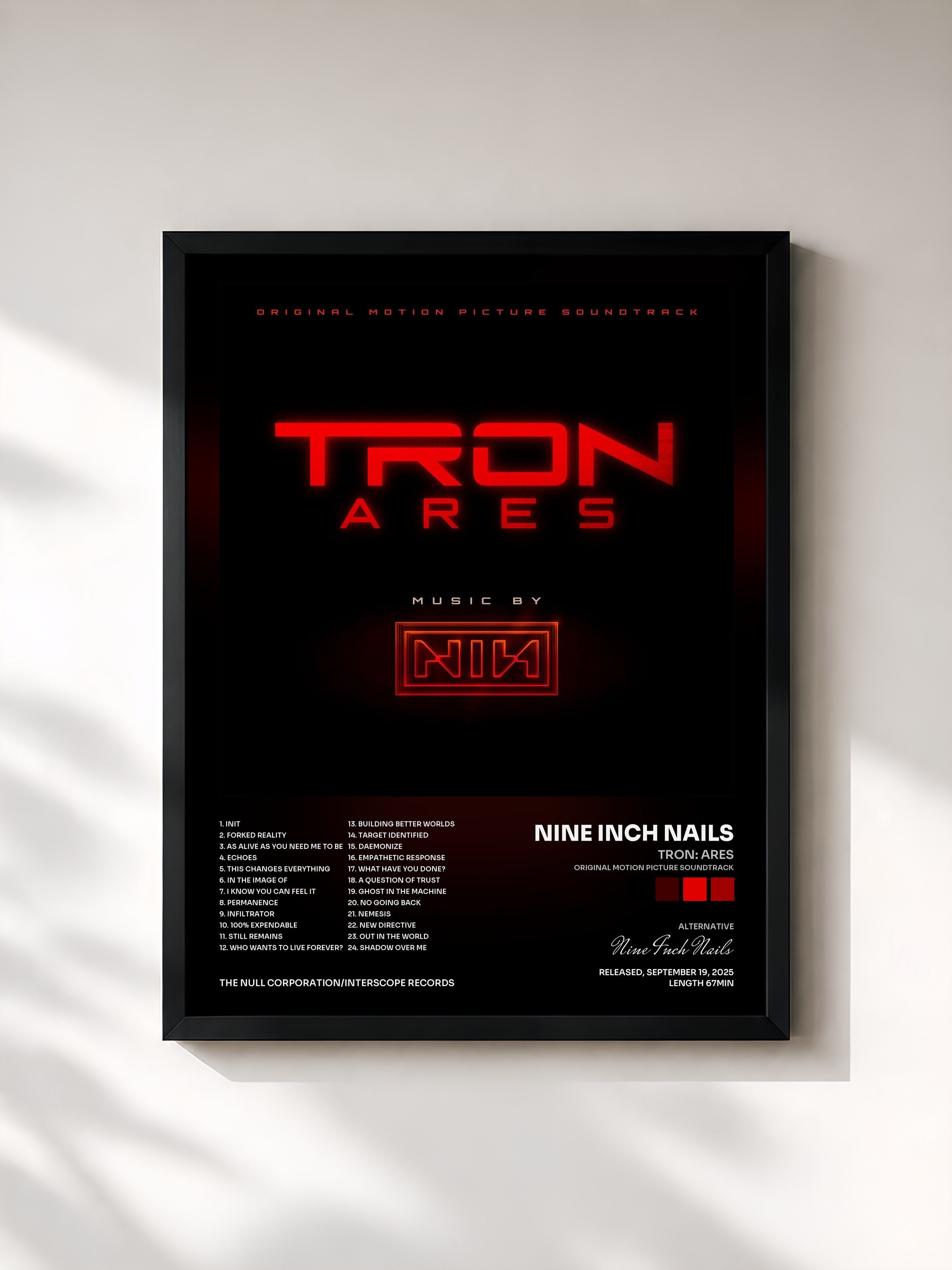 Nine Inch Nails · TRON: Ares (Original Motion Picture Soundtrack)