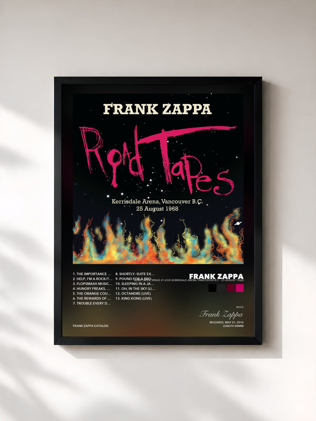 Frank Zappa – Road Tapes, Venue #1 (Live Kerrisdale Arena, Vancouver B.C. - 25 August 1968)