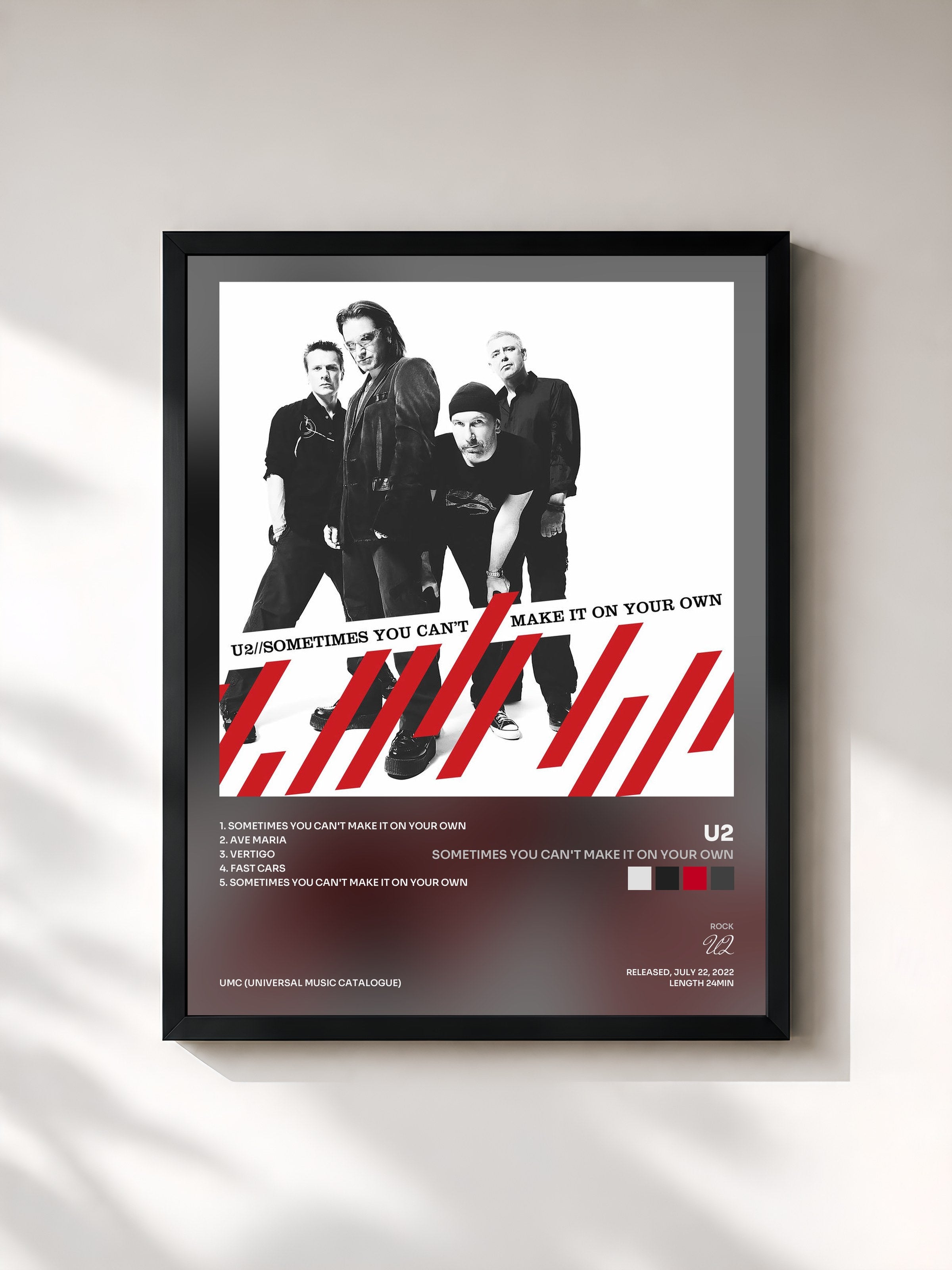 U2 · Sometimes You Can't Make It On Your Own