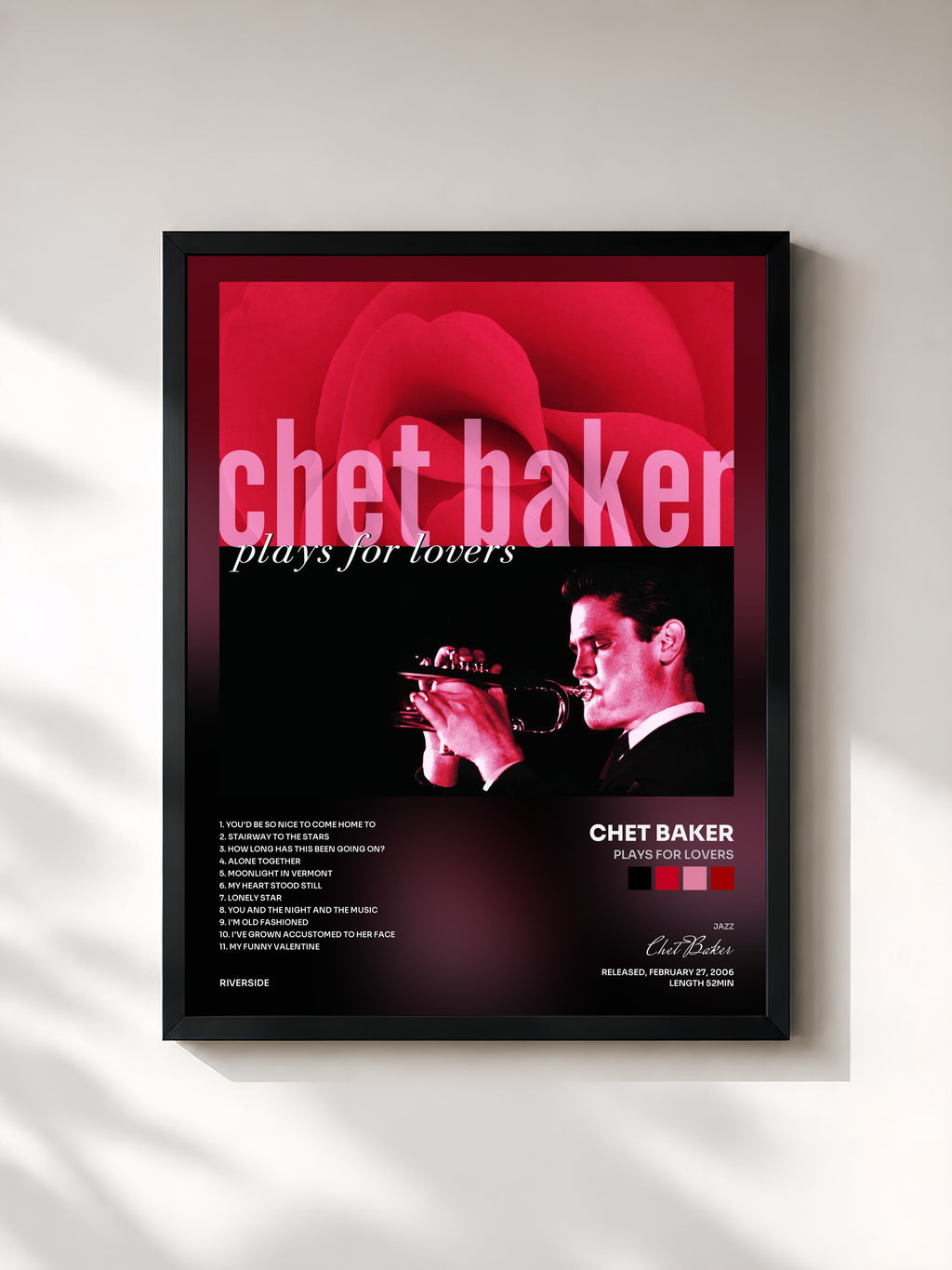 Chet Baker · Plays For Lovers