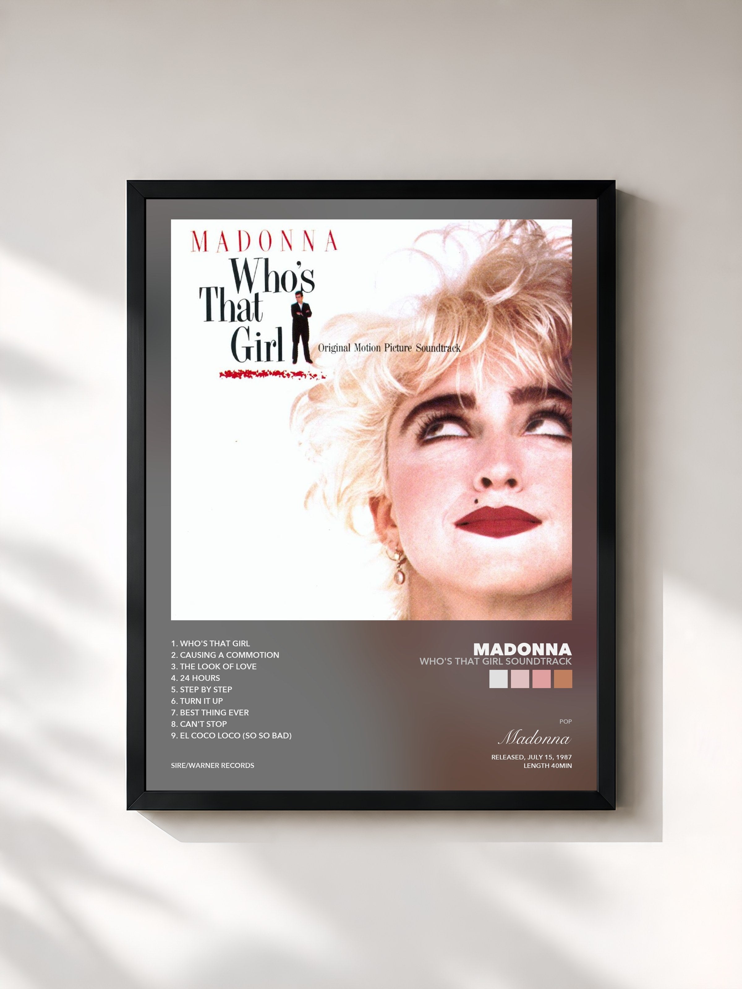 Madonna – Who's That Girl Soundtrack