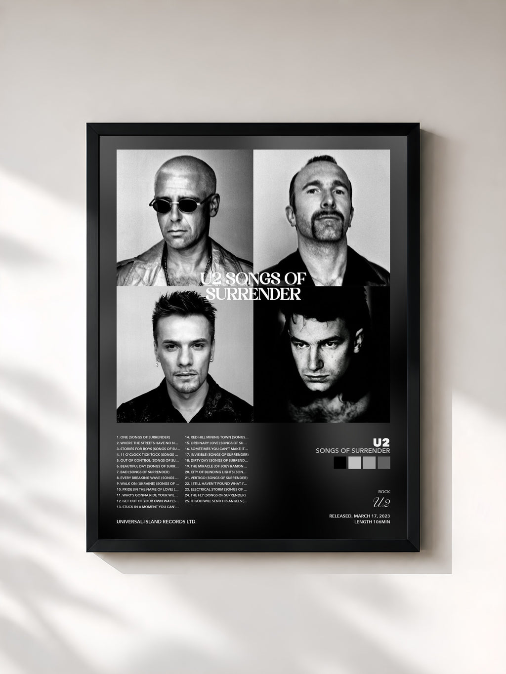 U2 – Songs Of Surrender