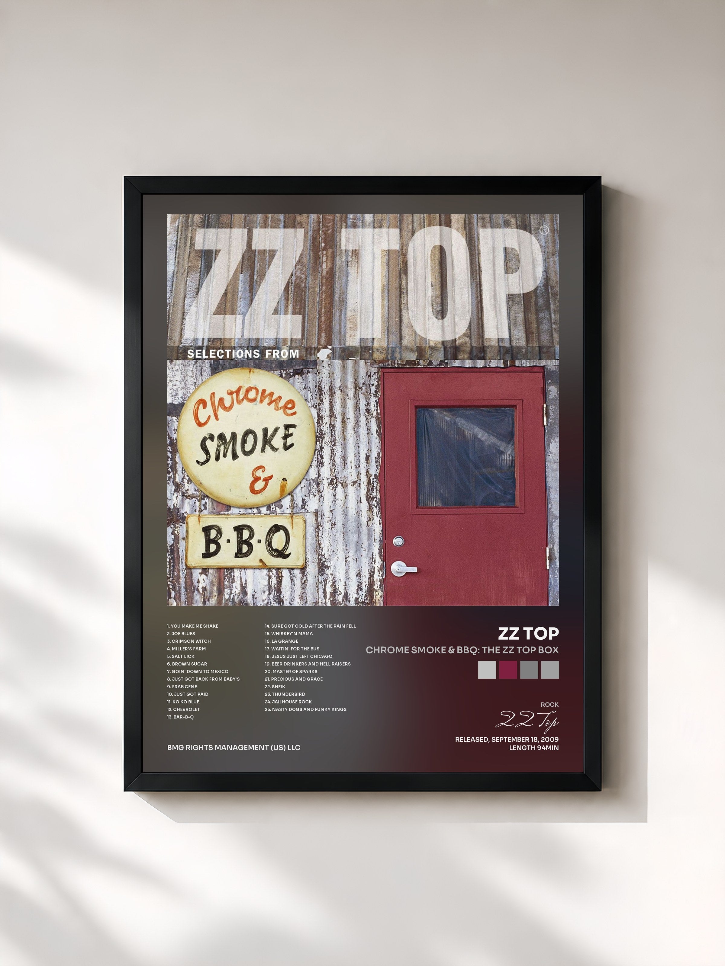 ZZ Top · Chrome Smoke & BBQ: The ZZ Top Box