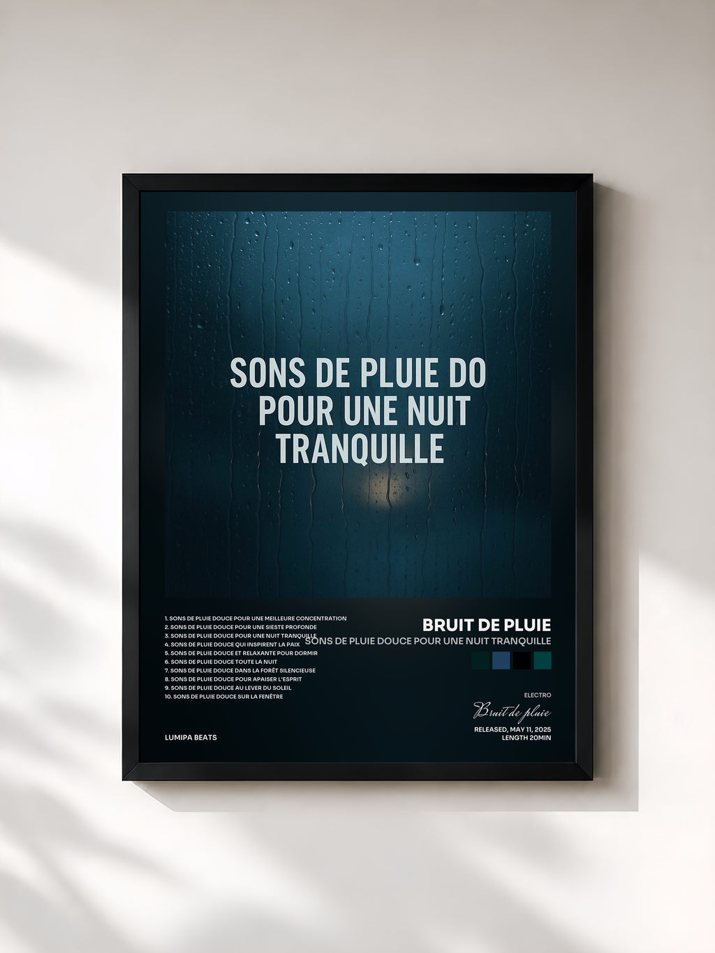 Bruit de pluie · Sons de pluie douce pour une nuit tranquille