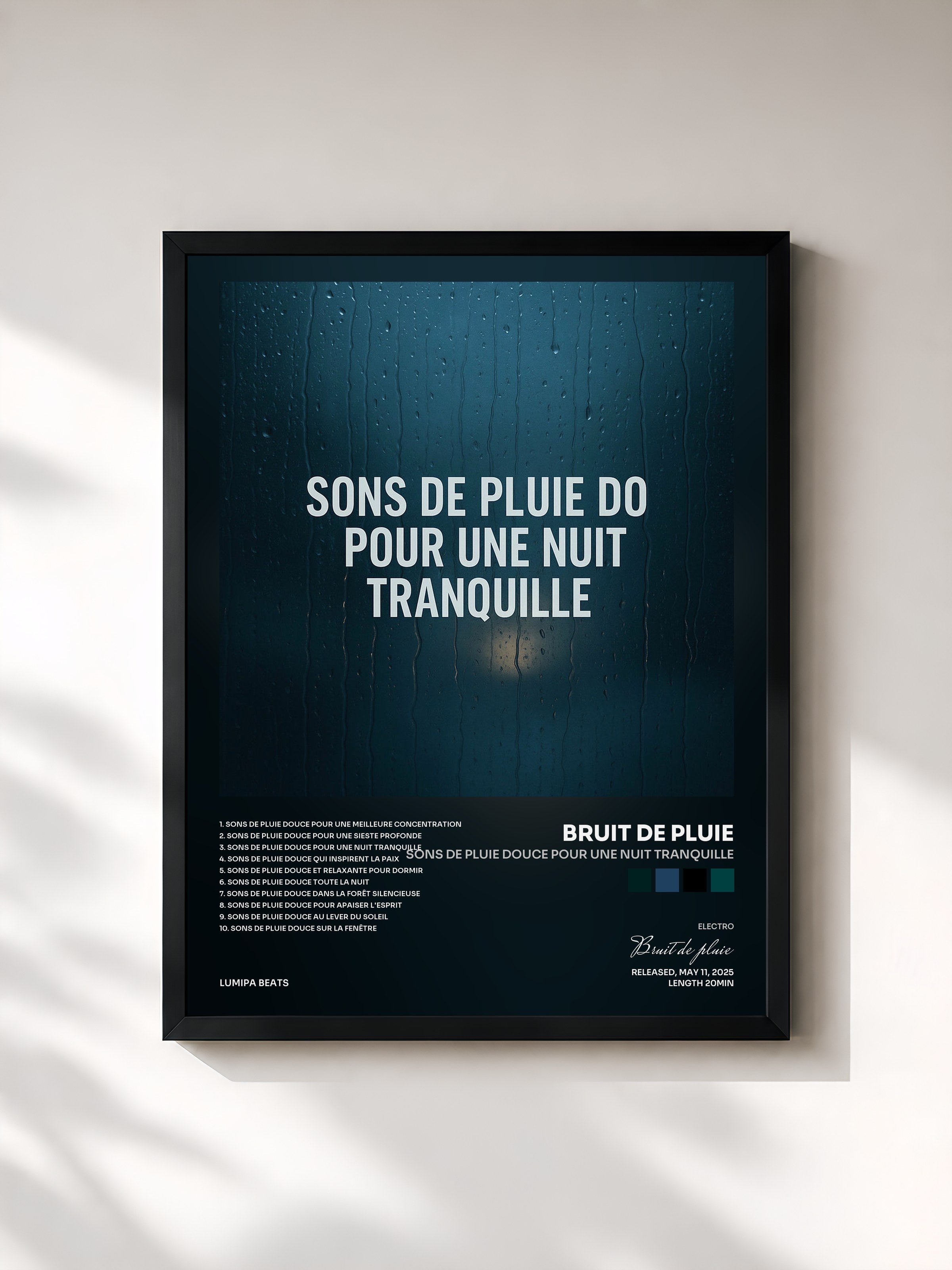 Bruit de pluie · Sons de pluie douce pour une nuit tranquille