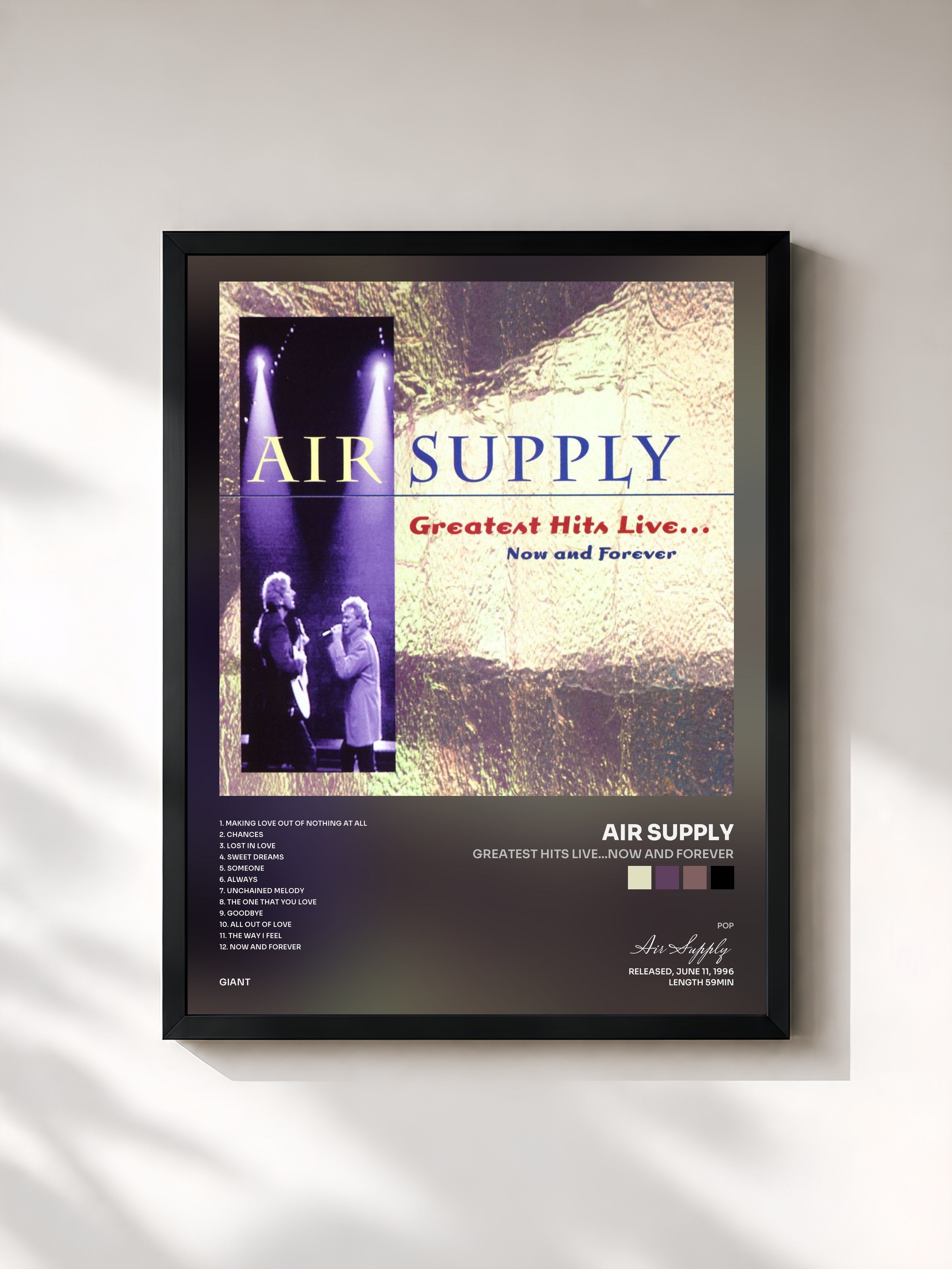 Air Supply · Greatest Hits Live...Now And Forever