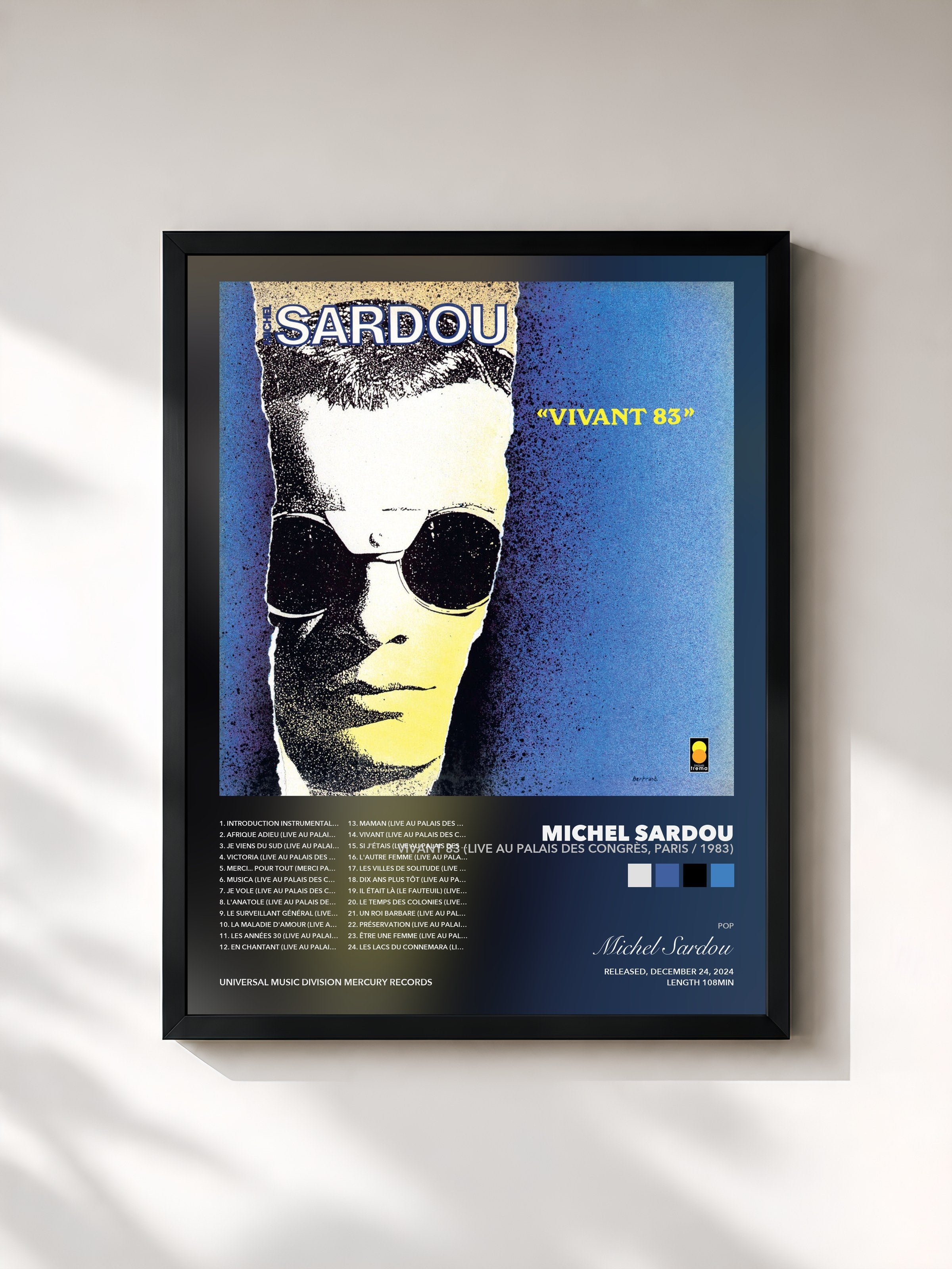Michel Sardou · Vivant 83 (Live au Palais des Congrès, Paris / 1983)