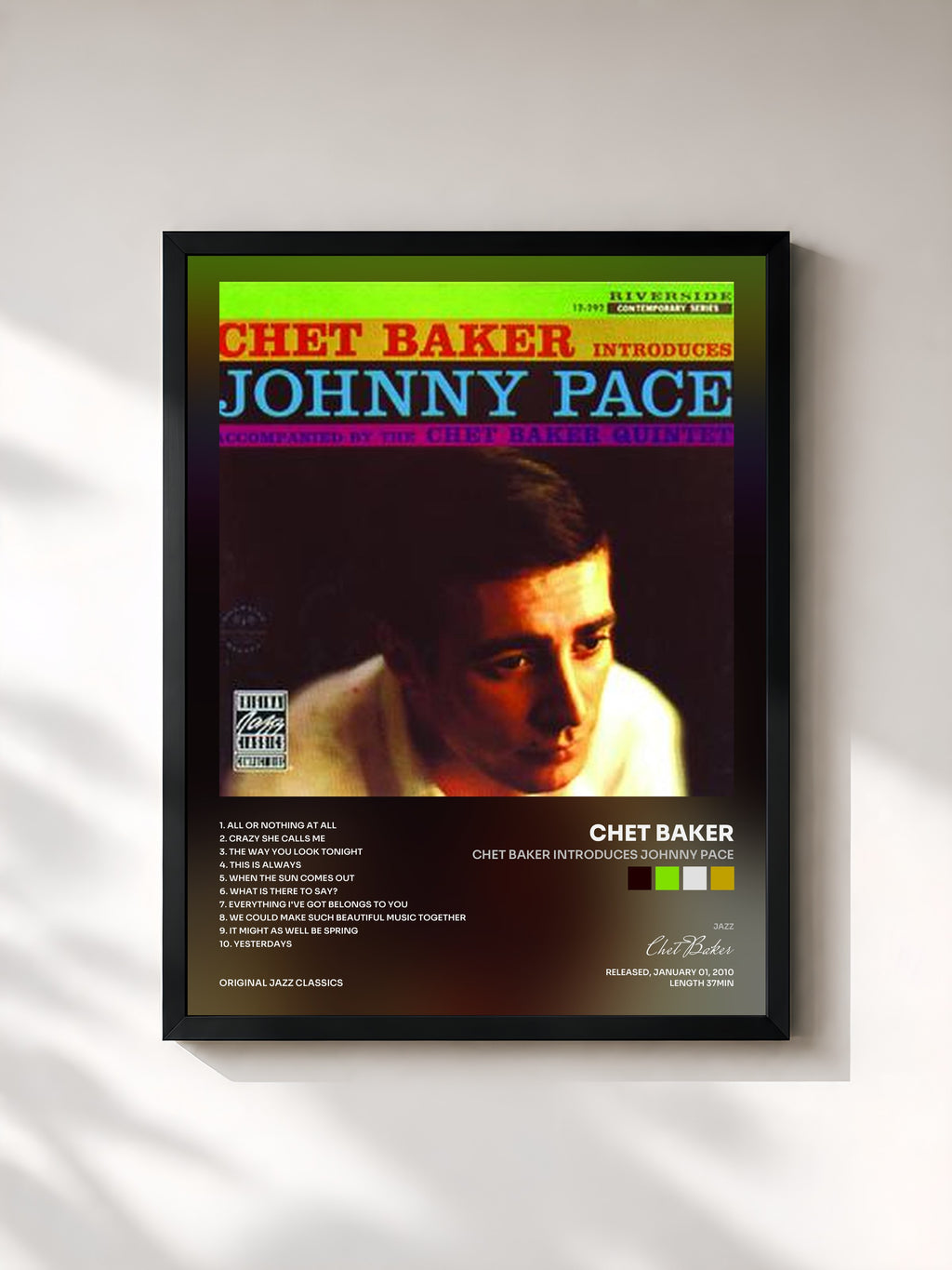 Chet Baker · Chet Baker Introduces Johnny Pace