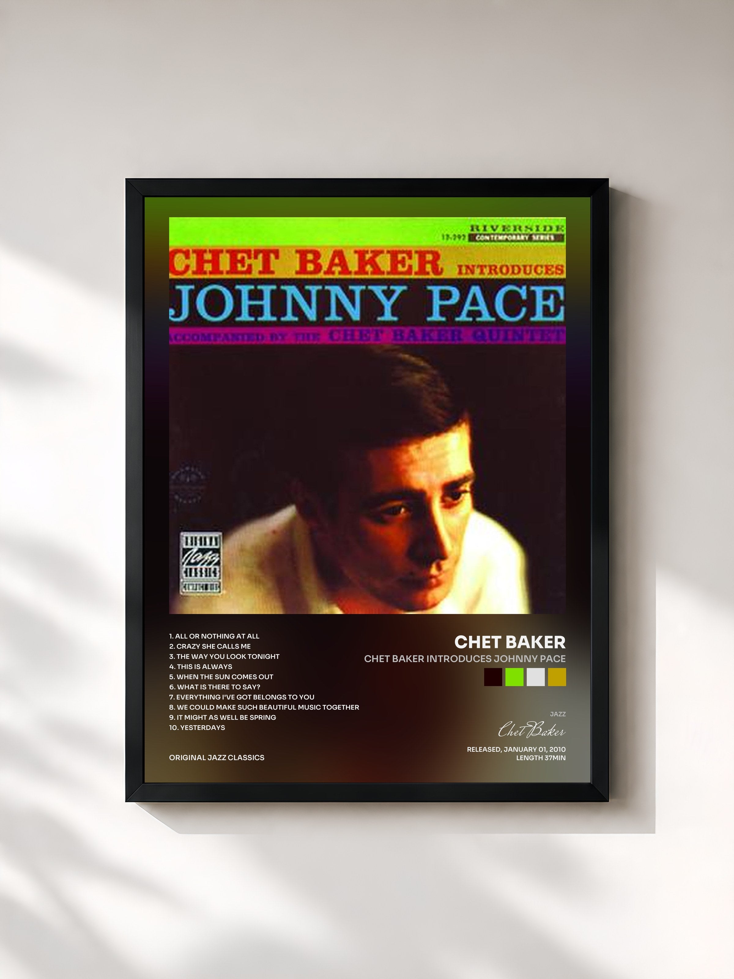 Chet Baker · Chet Baker Introduces Johnny Pace