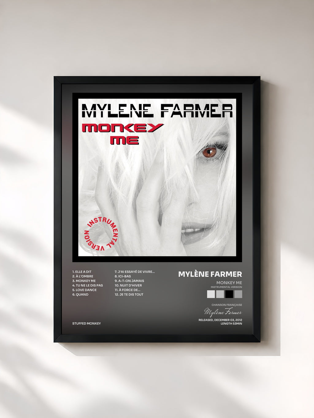 Mylène Farmer · Monkey Me (Instrumental Version)