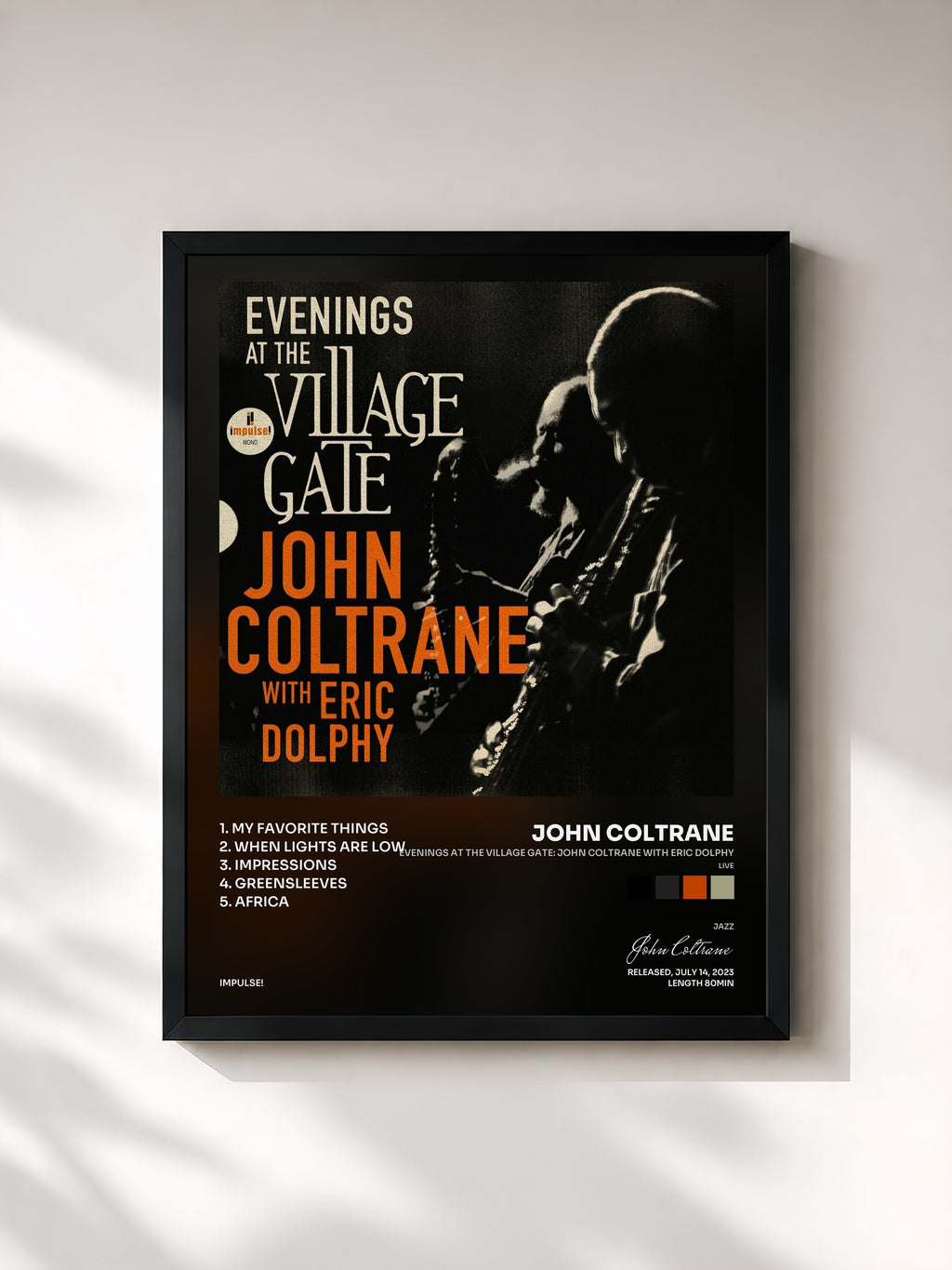 John Coltrane · Evenings At The Village Gate: John Coltrane with Eric Dolphy (Live)