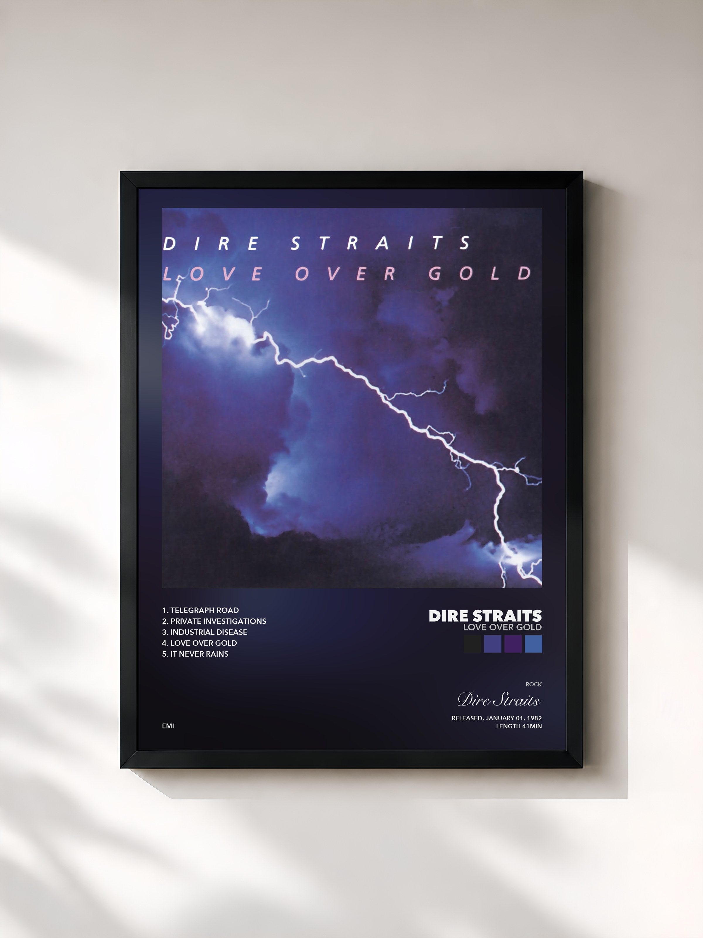 Dire Straits · Love Over Gold