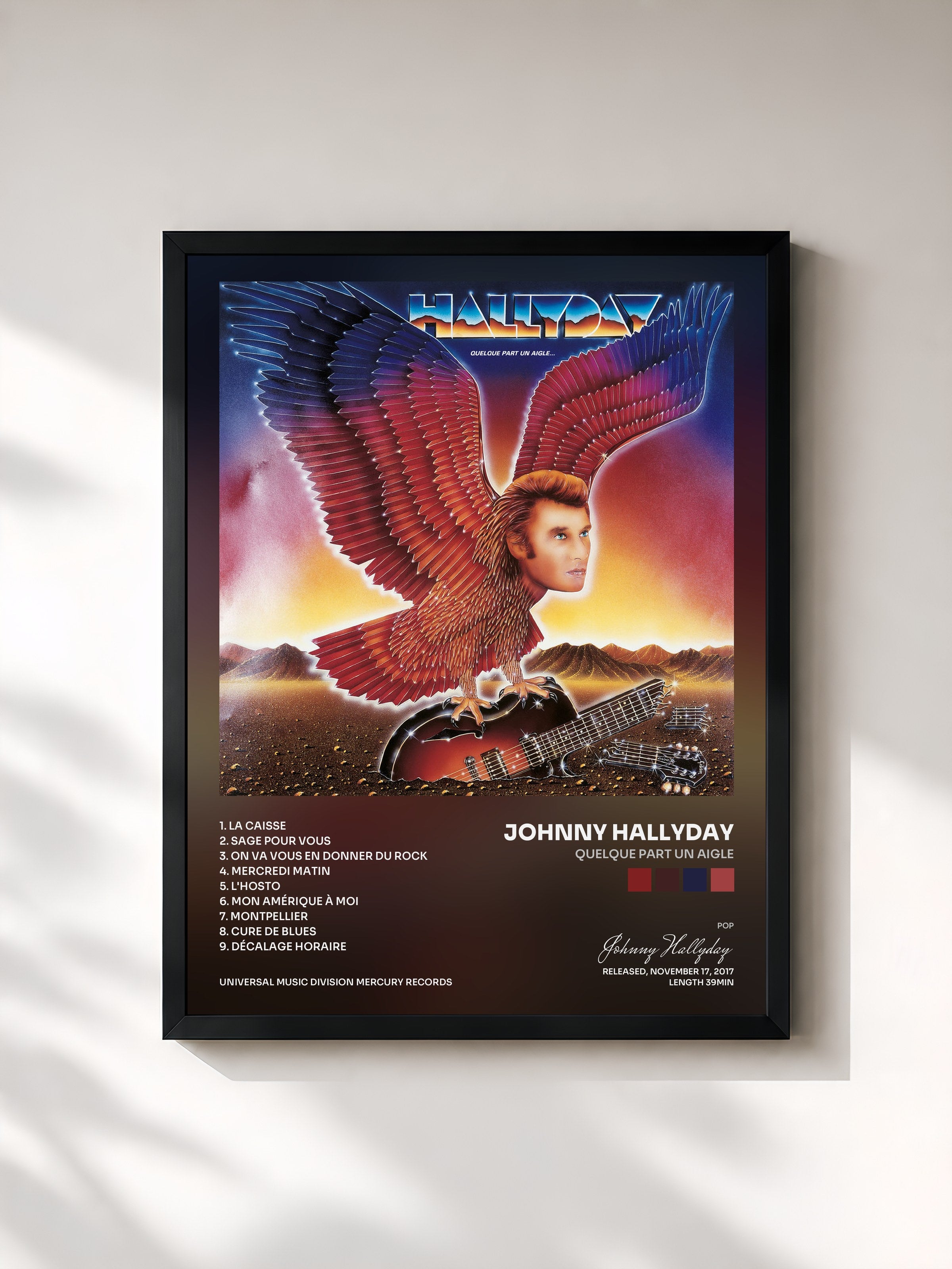 Johnny Hallyday · Quelque part un aigle