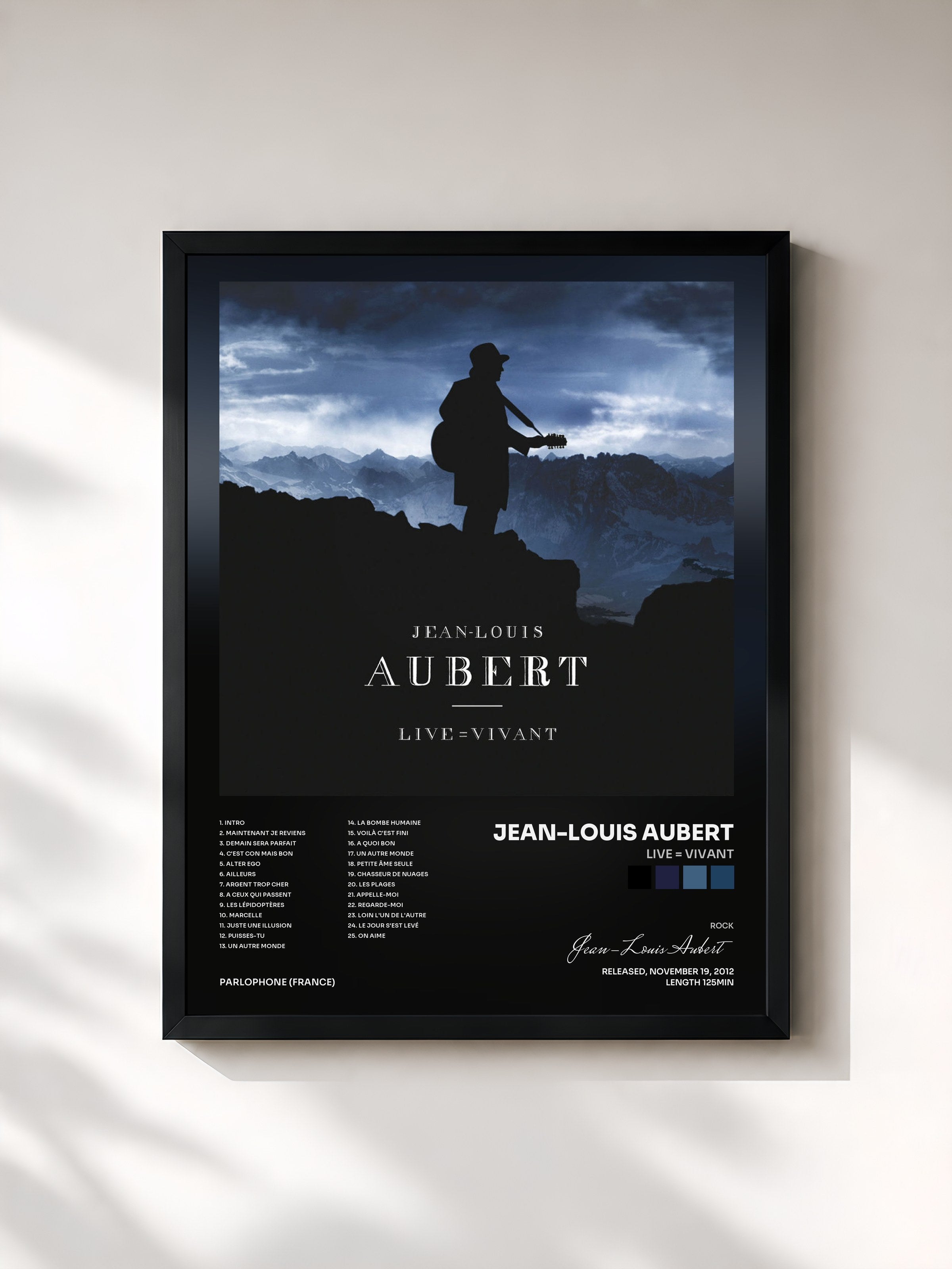 Jean-Louis Aubert · Live = Vivant