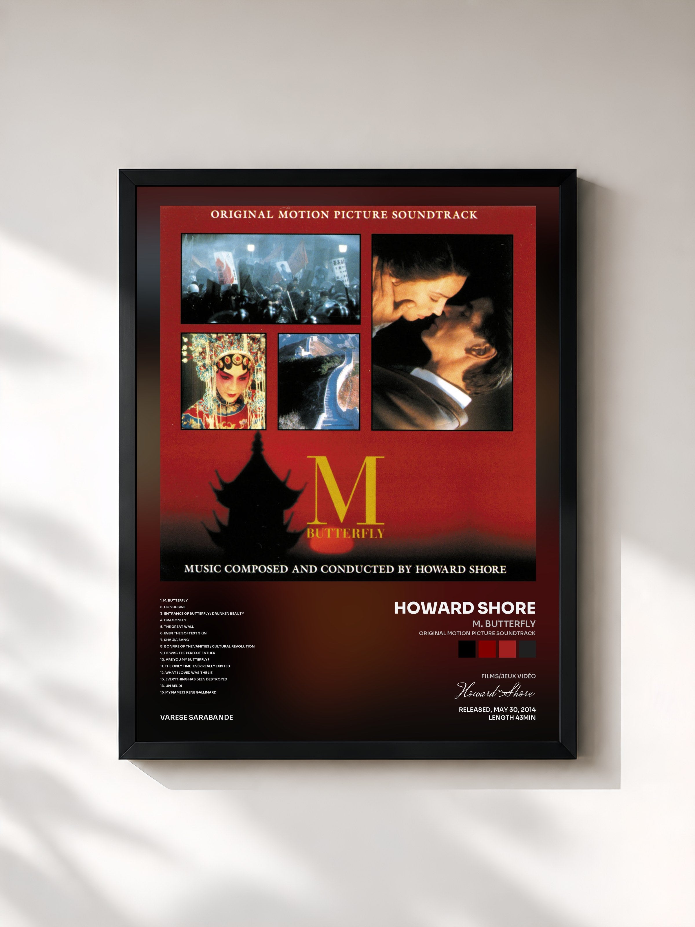 Howard Shore · M. Butterfly (Original Motion Picture Soundtrack)