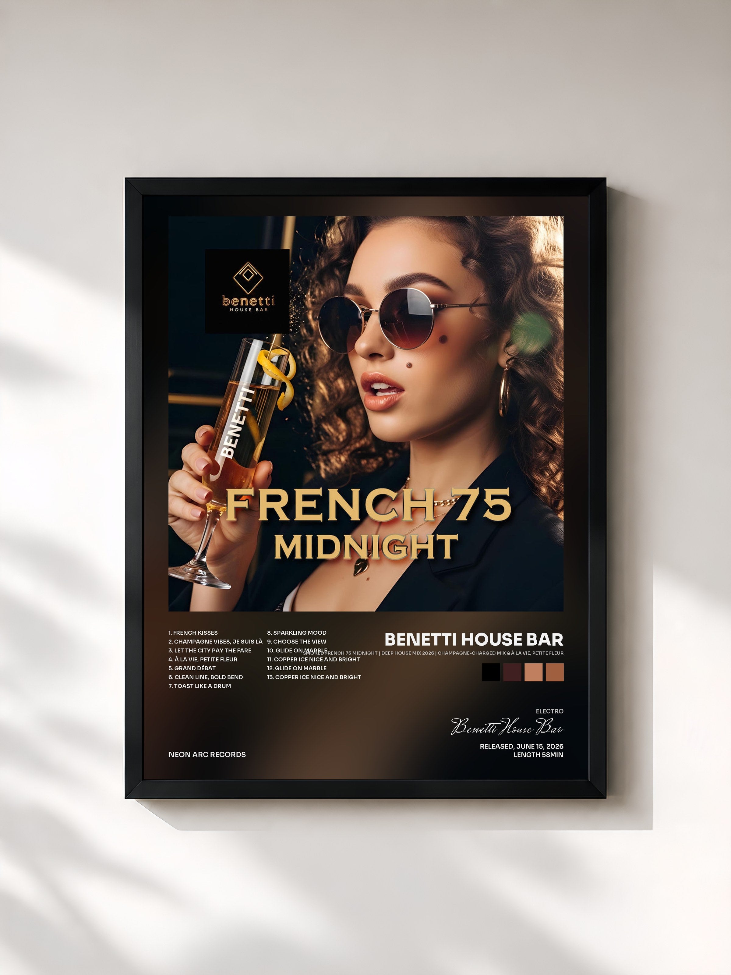 Benetti House Bar · Smoked French 75 Midnight | Deep House Mix 2026 | Champagne-Charged Mix & À la Vie, Petite Fleur