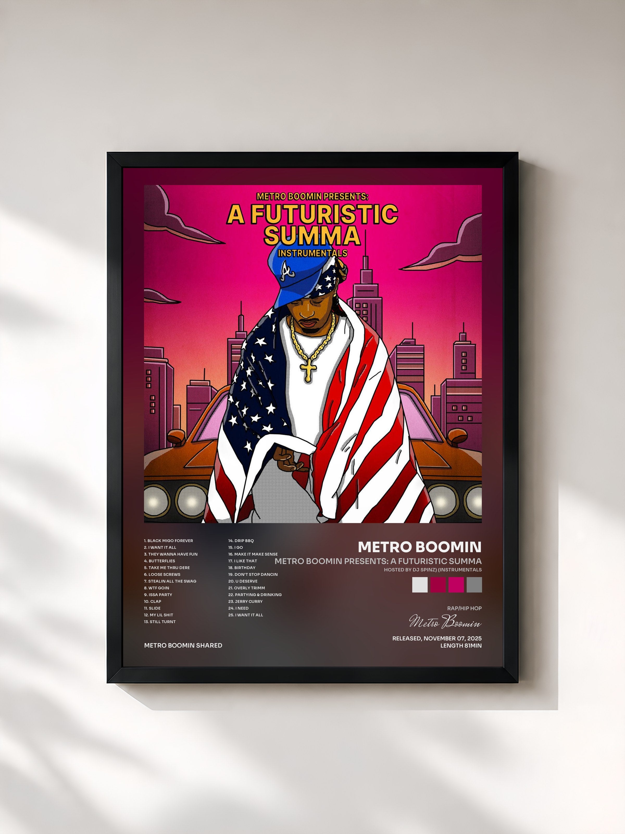 Metro Boomin · Metro Boomin Presents: A Futuristic Summa (Hosted by DJ Spinz) (Instrumentals)