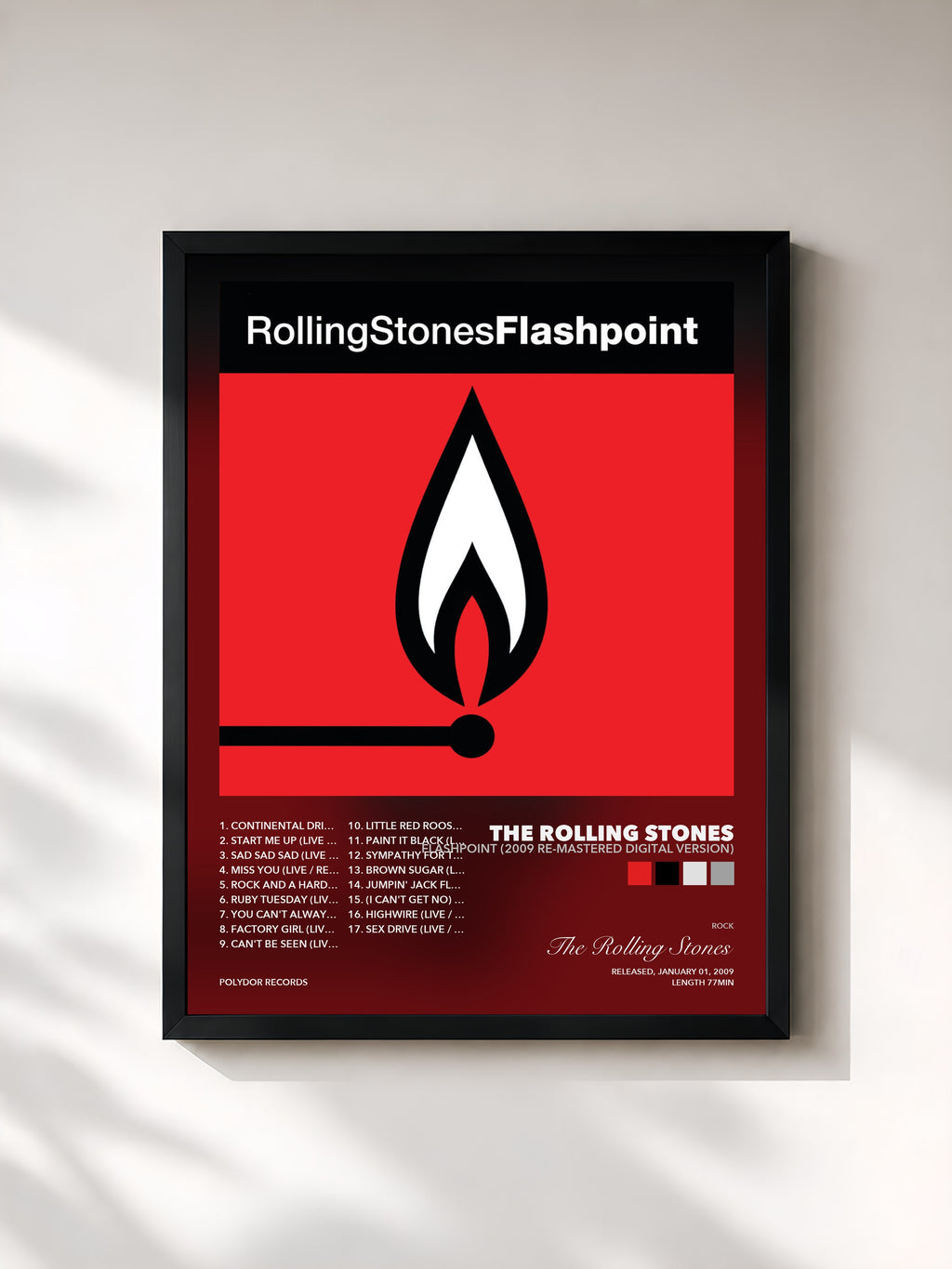 The Rolling Stones – Flashpoint (2009 Re-Mastered Digital Version)