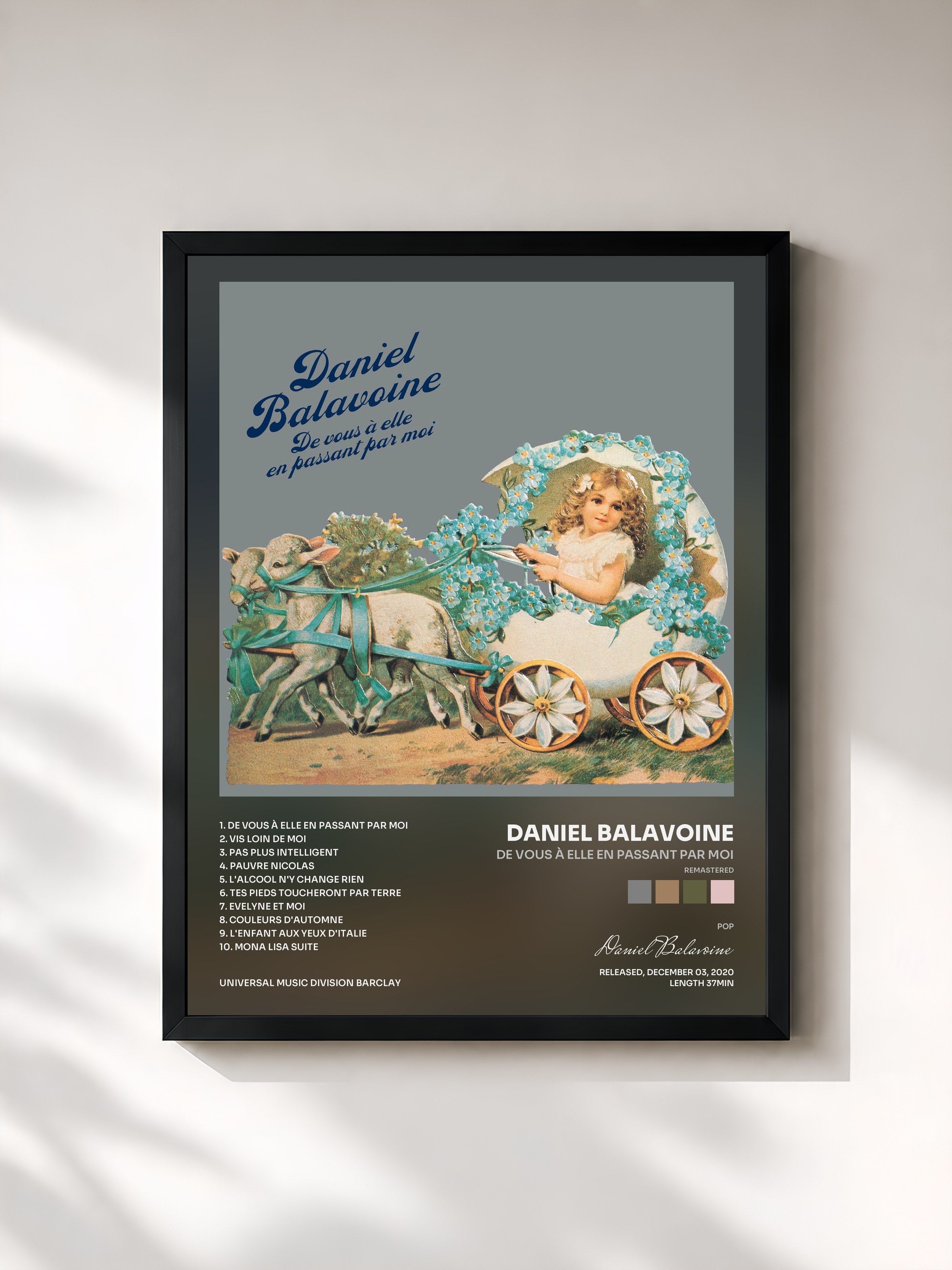 Daniel Balavoine · De vous à elle en passant par moi (Remastered)