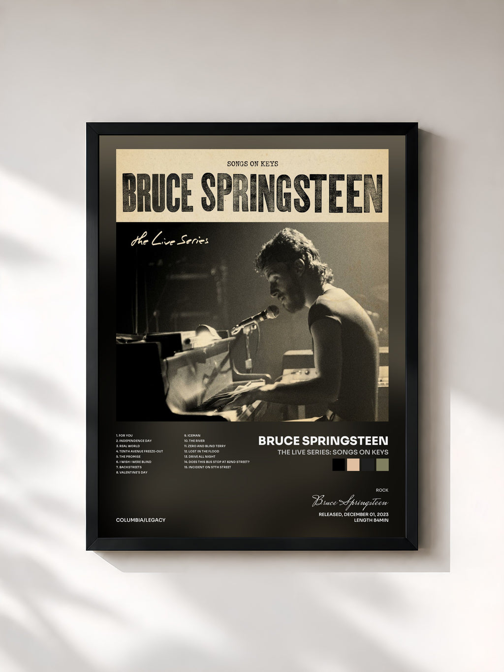 Bruce Springsteen · The Live Series: Songs on Keys