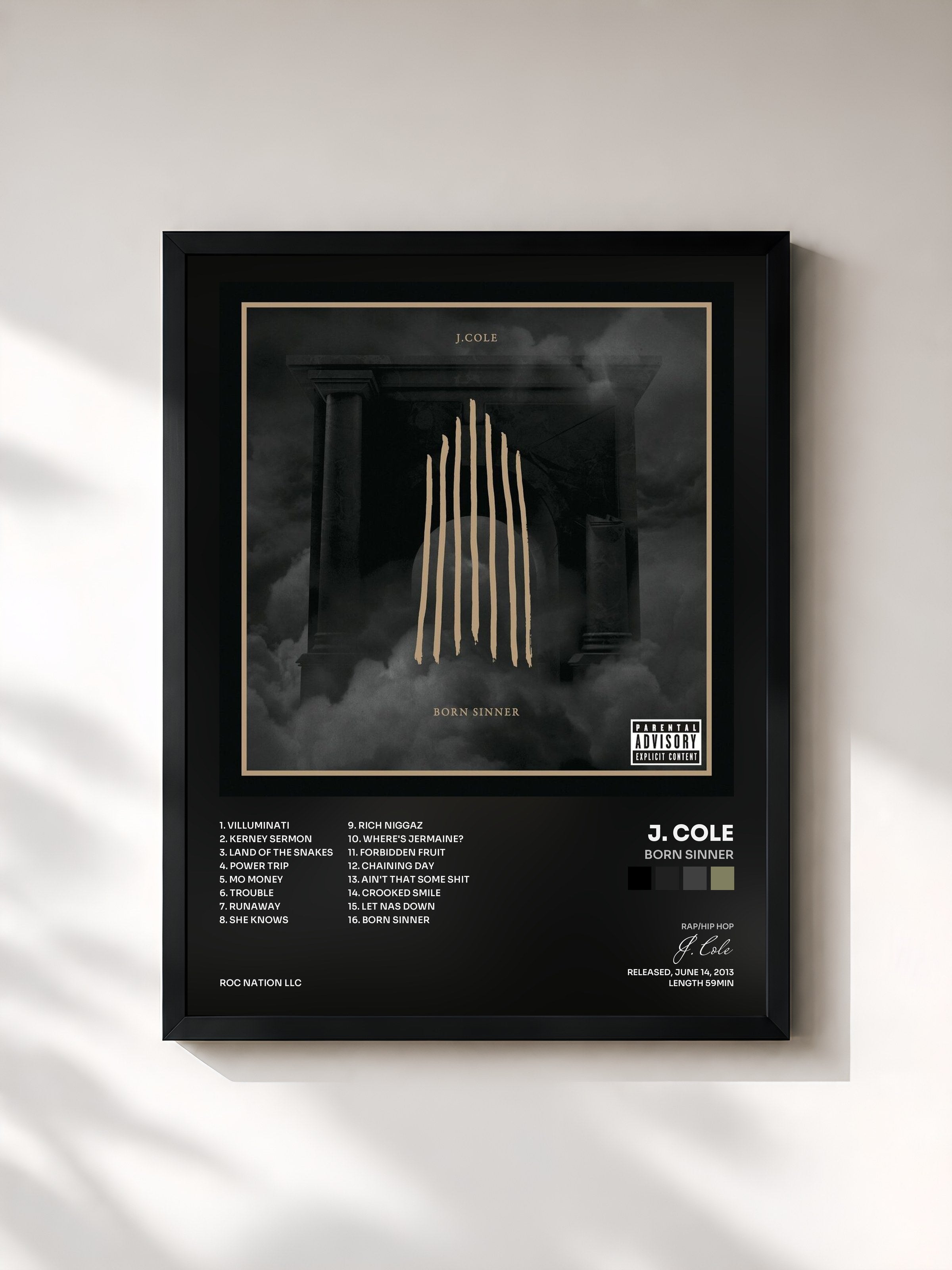 J. Cole · Born Sinner