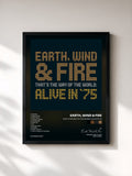 Earth, Wind & Fire · That's The Way Of The World: Alive In '75