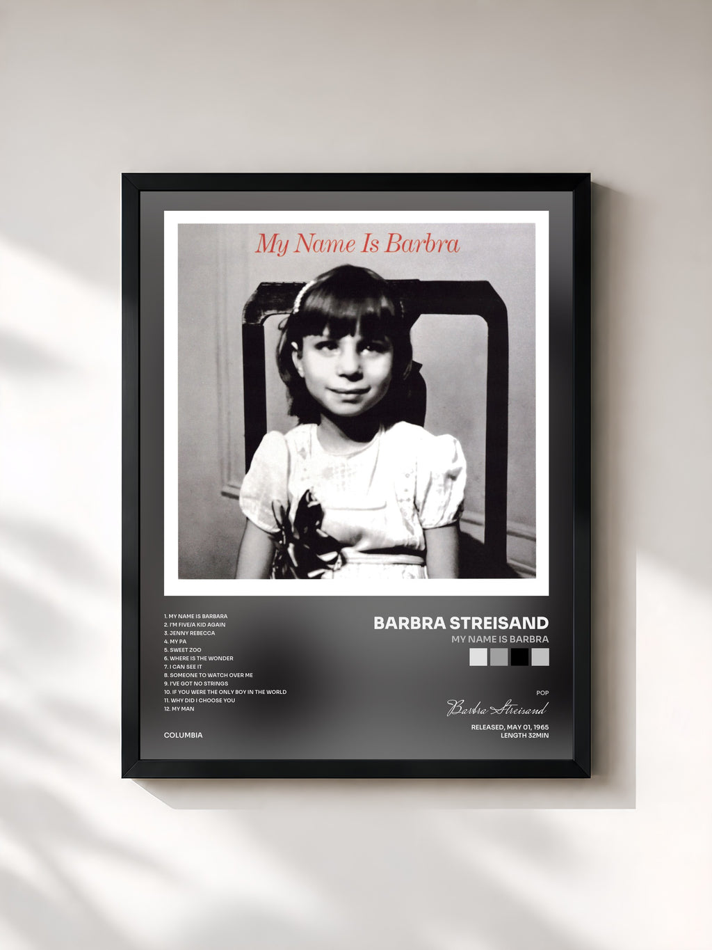 Barbra Streisand · My Name Is Barbra