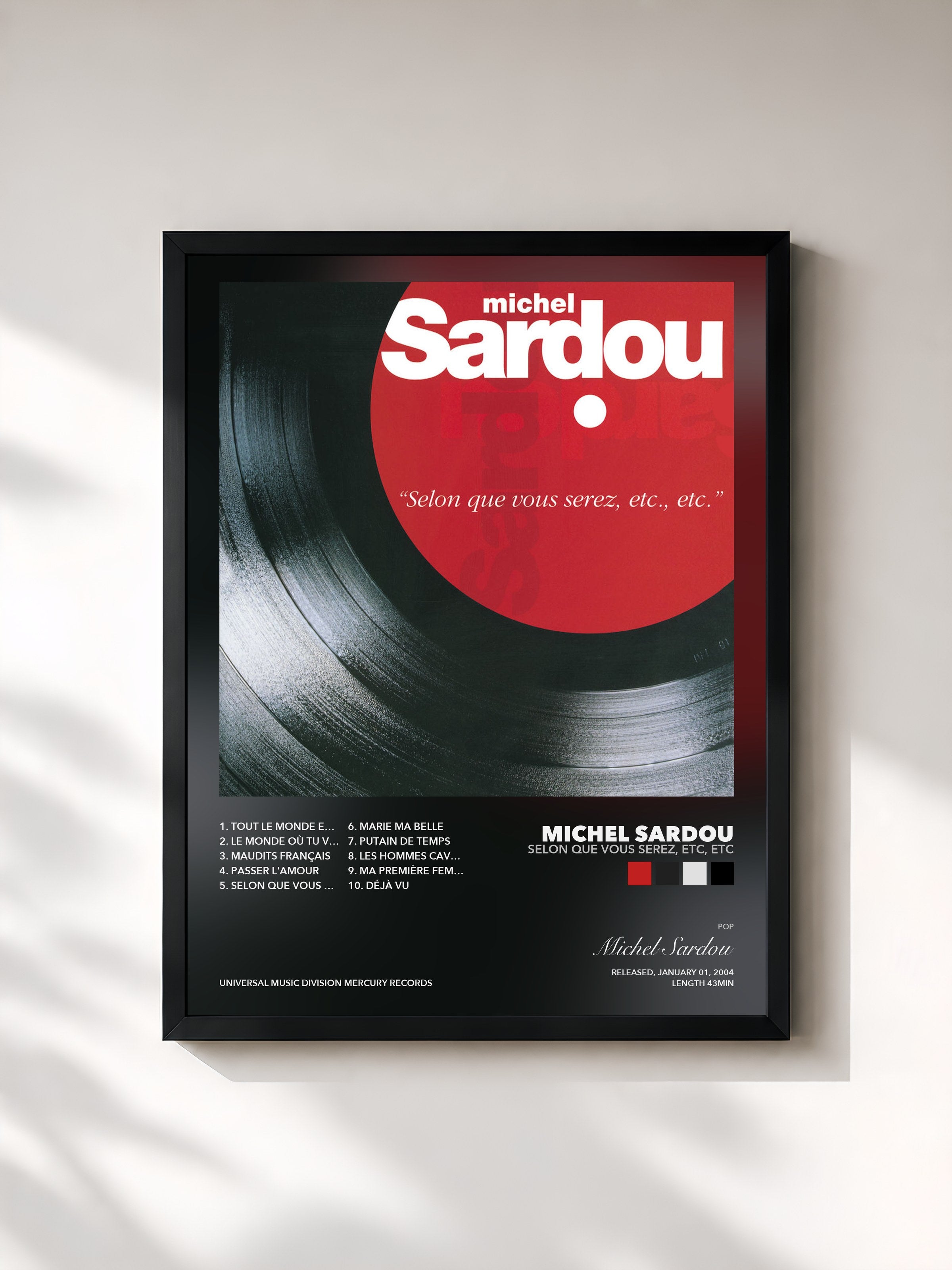 Michel Sardou · Selon Que Vous Serez, Etc, Etc