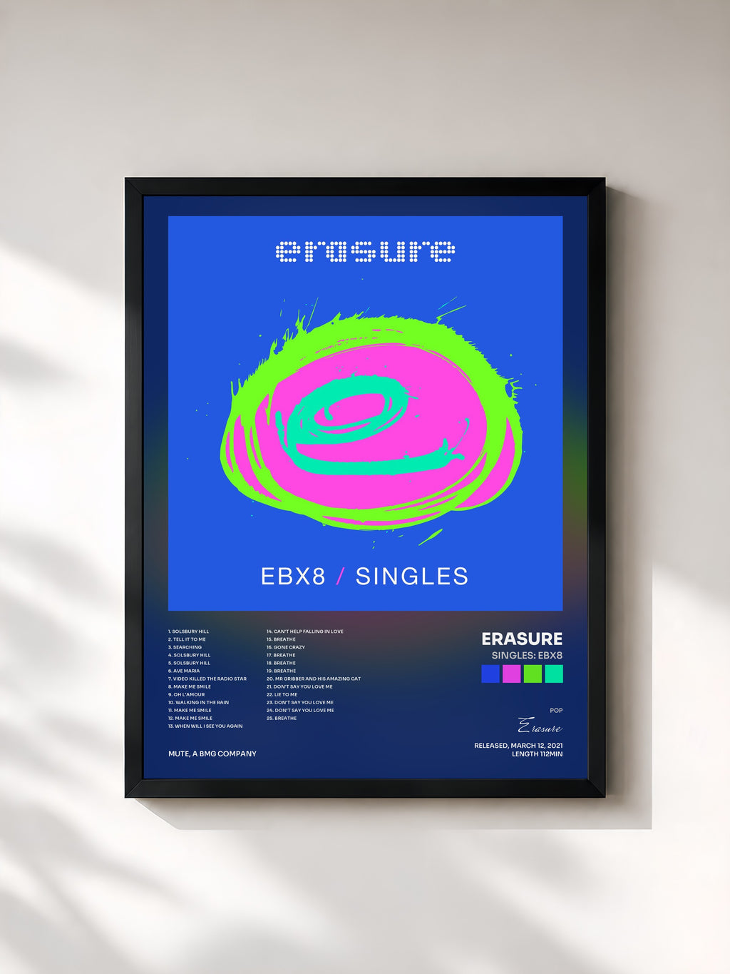 Erasure · Singles: EBX8