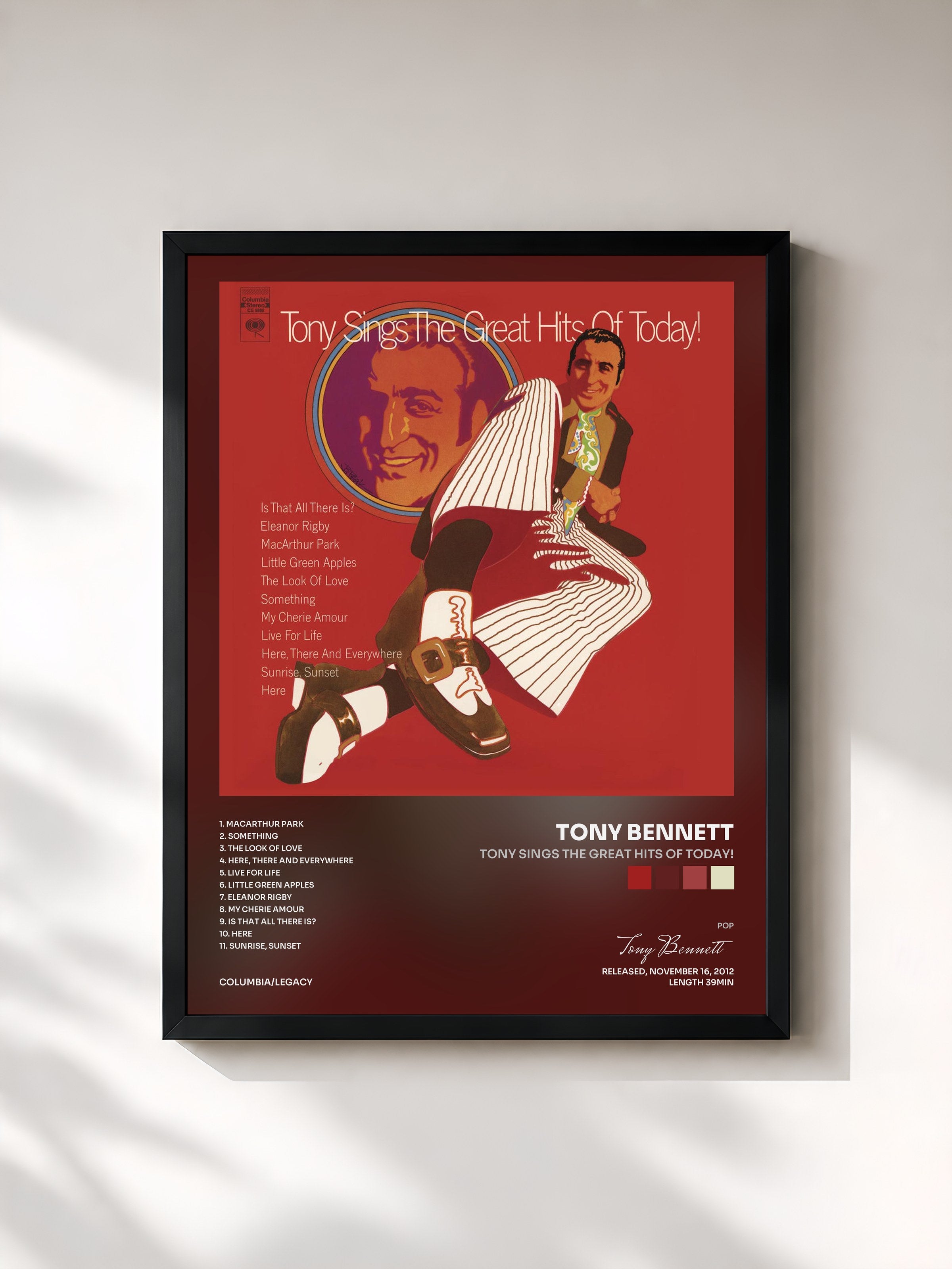 Tony Bennett · Tony Sings The Great Hits Of Today!
