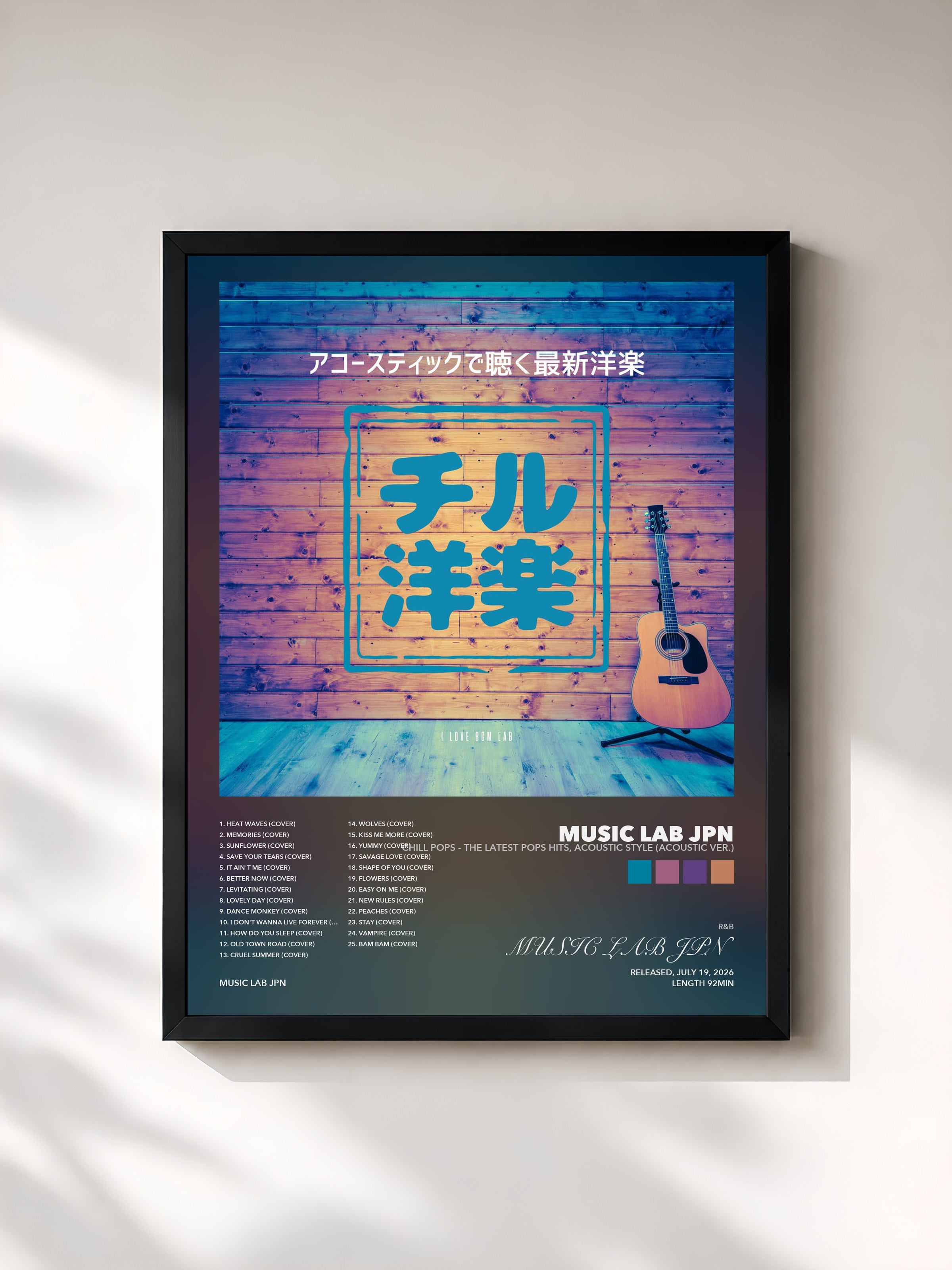 MUSIC LAB JPN · Chill Pops - The Latest Pops Hits, Acoustic Style (Acoustic ver.)