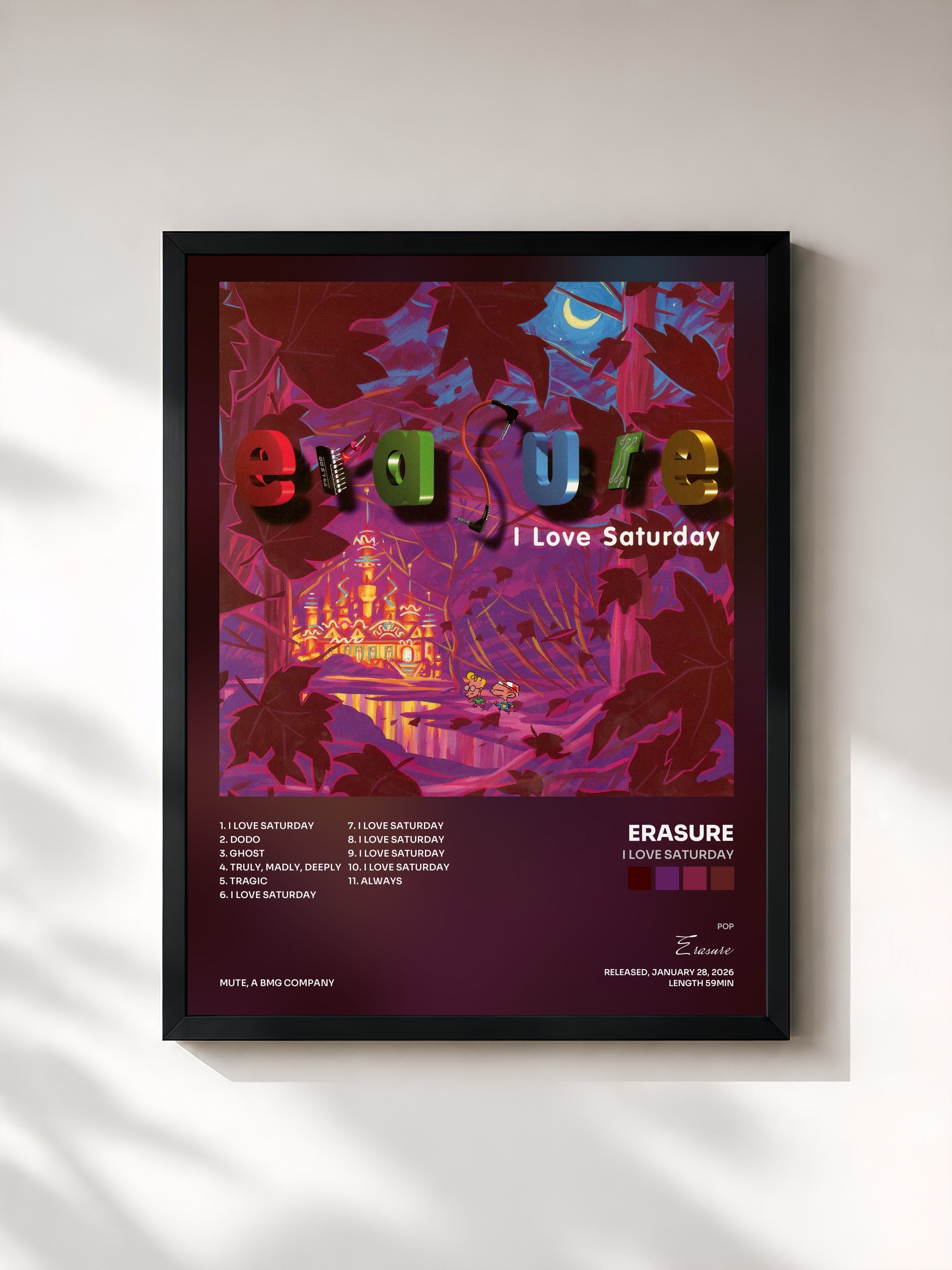 Erasure · I Love Saturday
