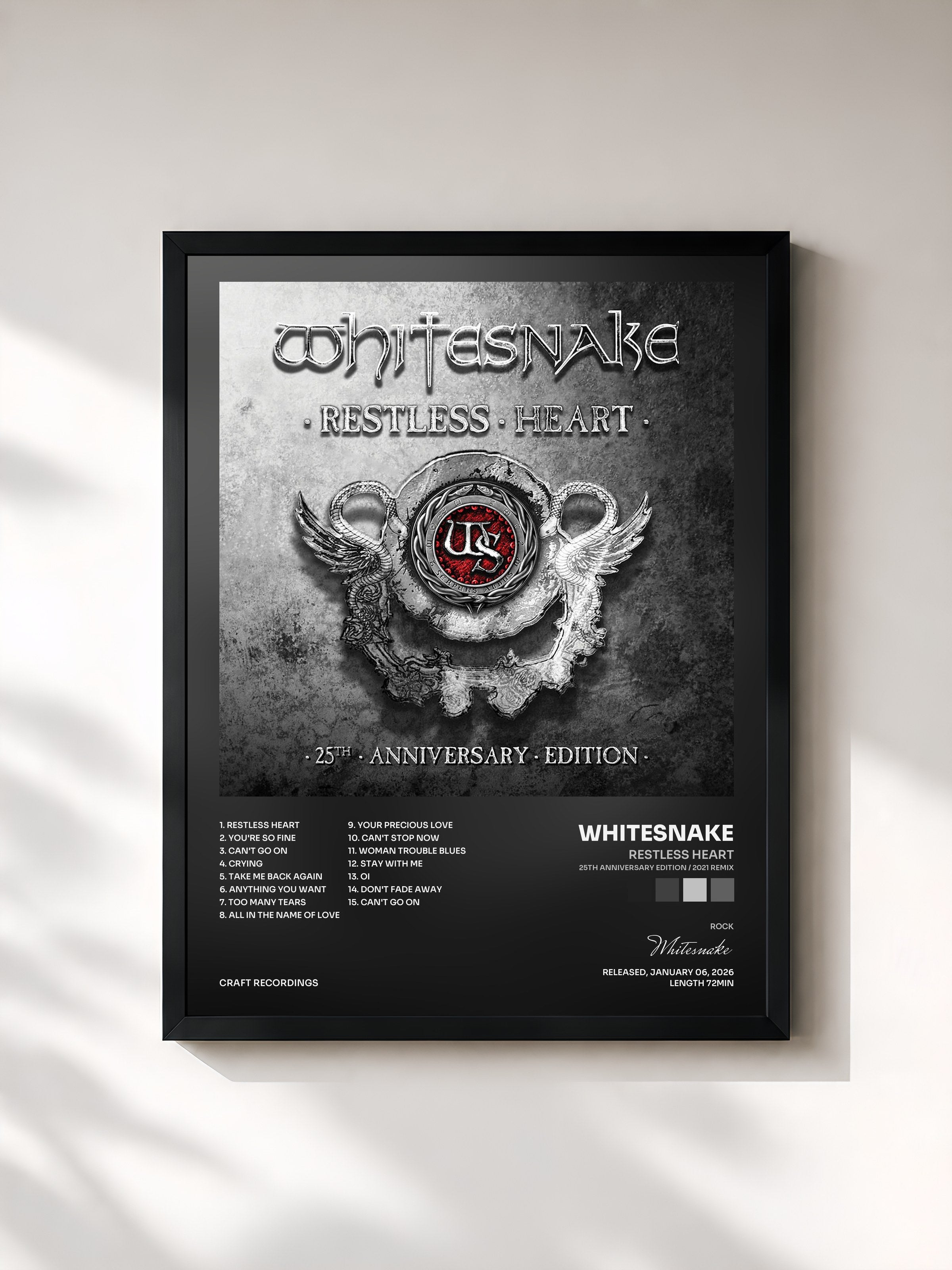 Whitesnake · Restless Heart (25th Anniversary Edition / 2021 Remix)