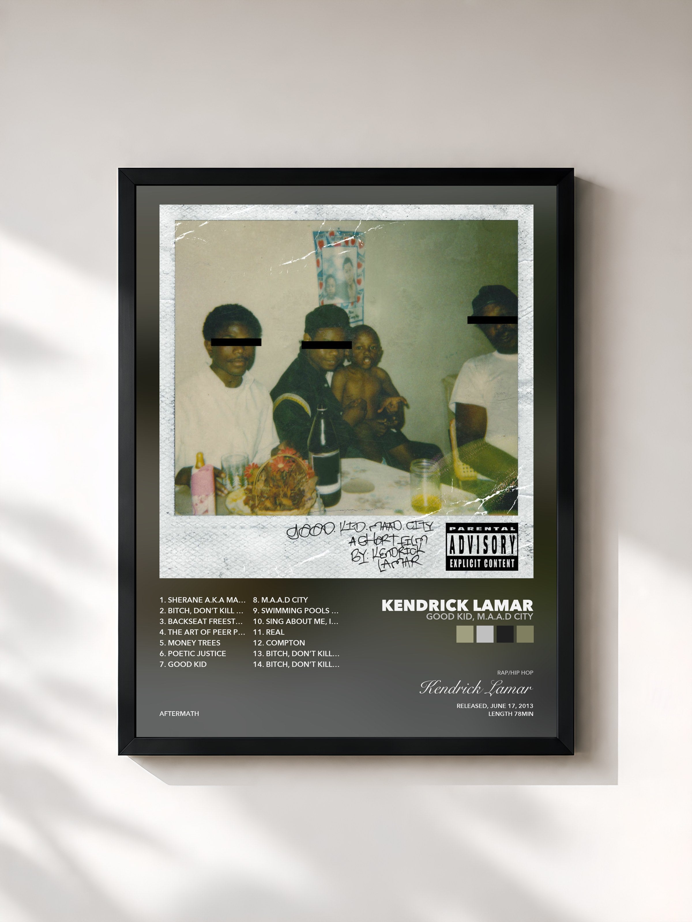 Kendrick Lamar · good kid, m.A.A.d city