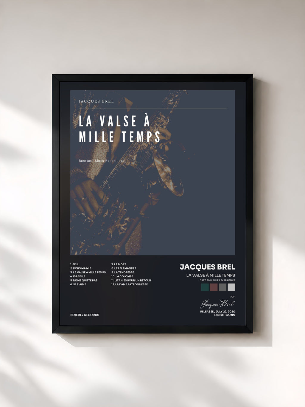 Jacques Brel · La valse à mille temps (Jazz and Blues Experience)