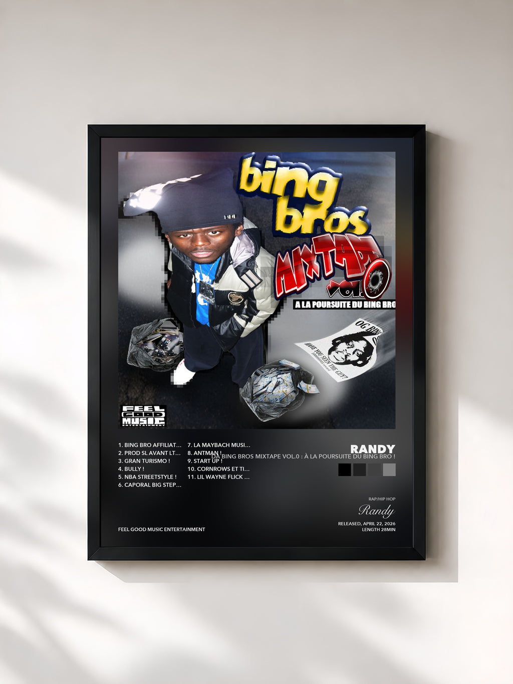 Randy – DA BING BROS MIXTAPE VOL.0 : À LA POURSUITE DU BING BRO !
