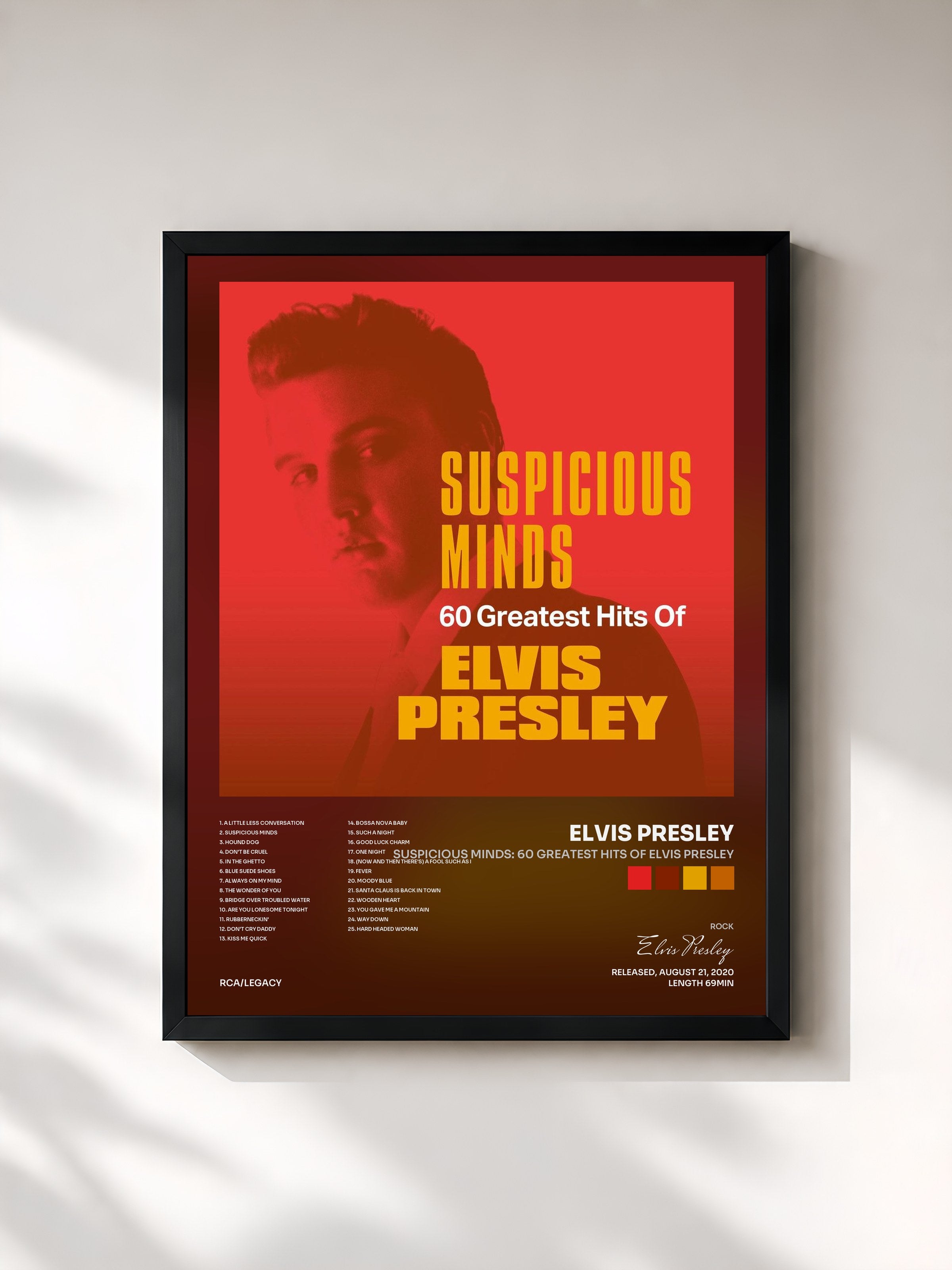 Elvis Presley · Suspicious Minds: 60 Greatest Hits of Elvis Presley