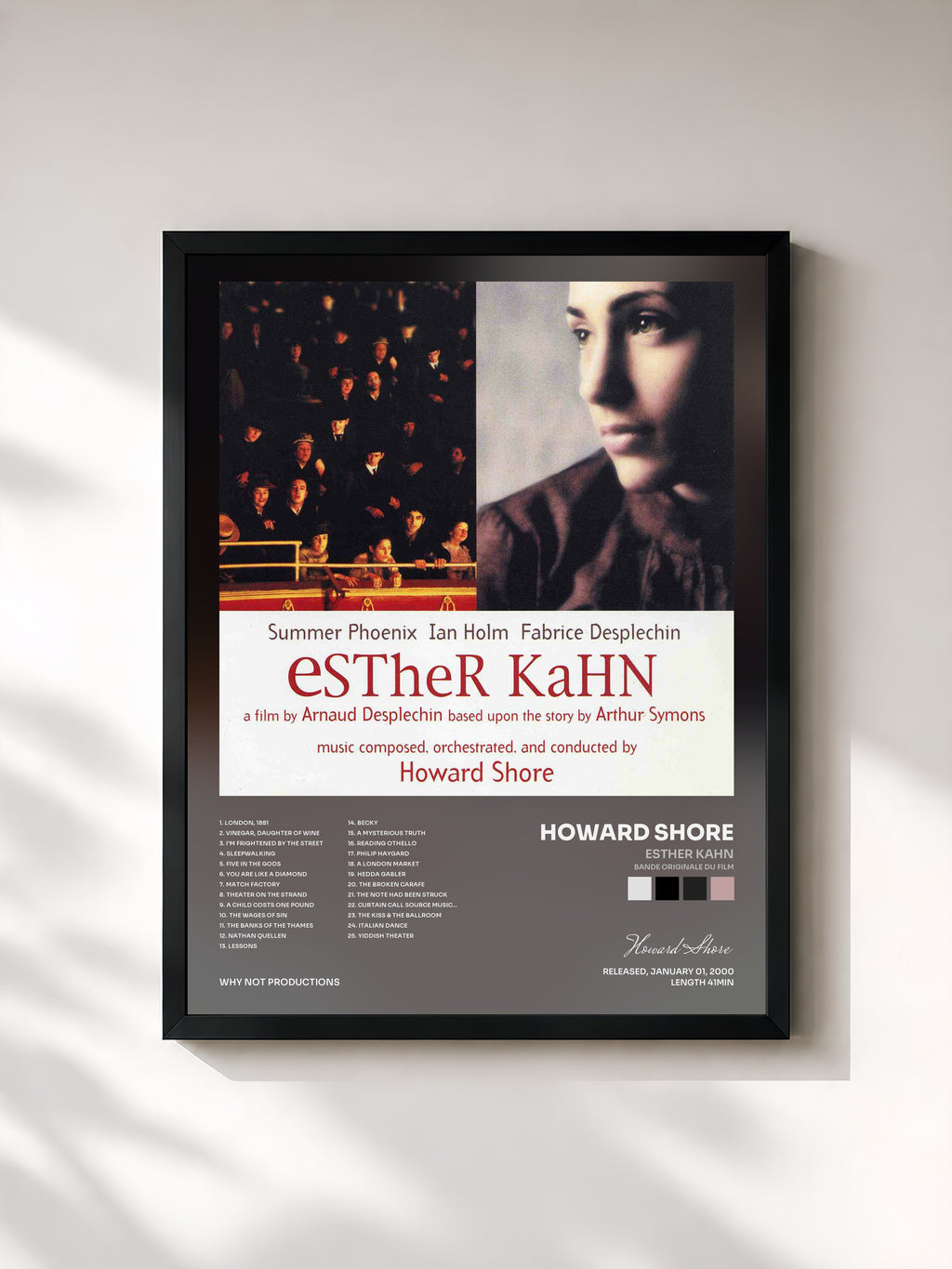 Howard Shore · Esther Kahn (Bande originale du film)