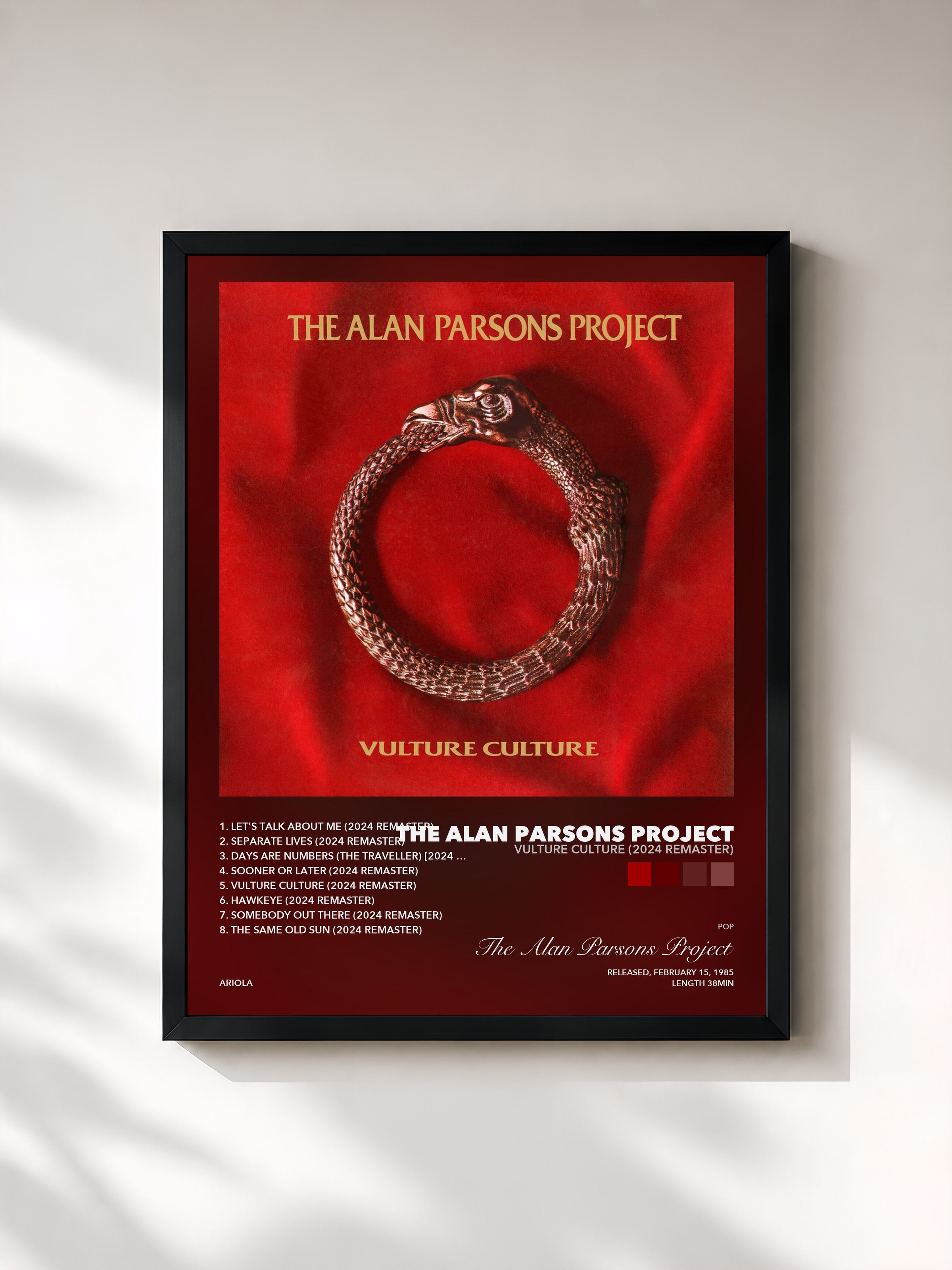 The Alan Parsons Project – Vulture Culture (2024 Remaster)