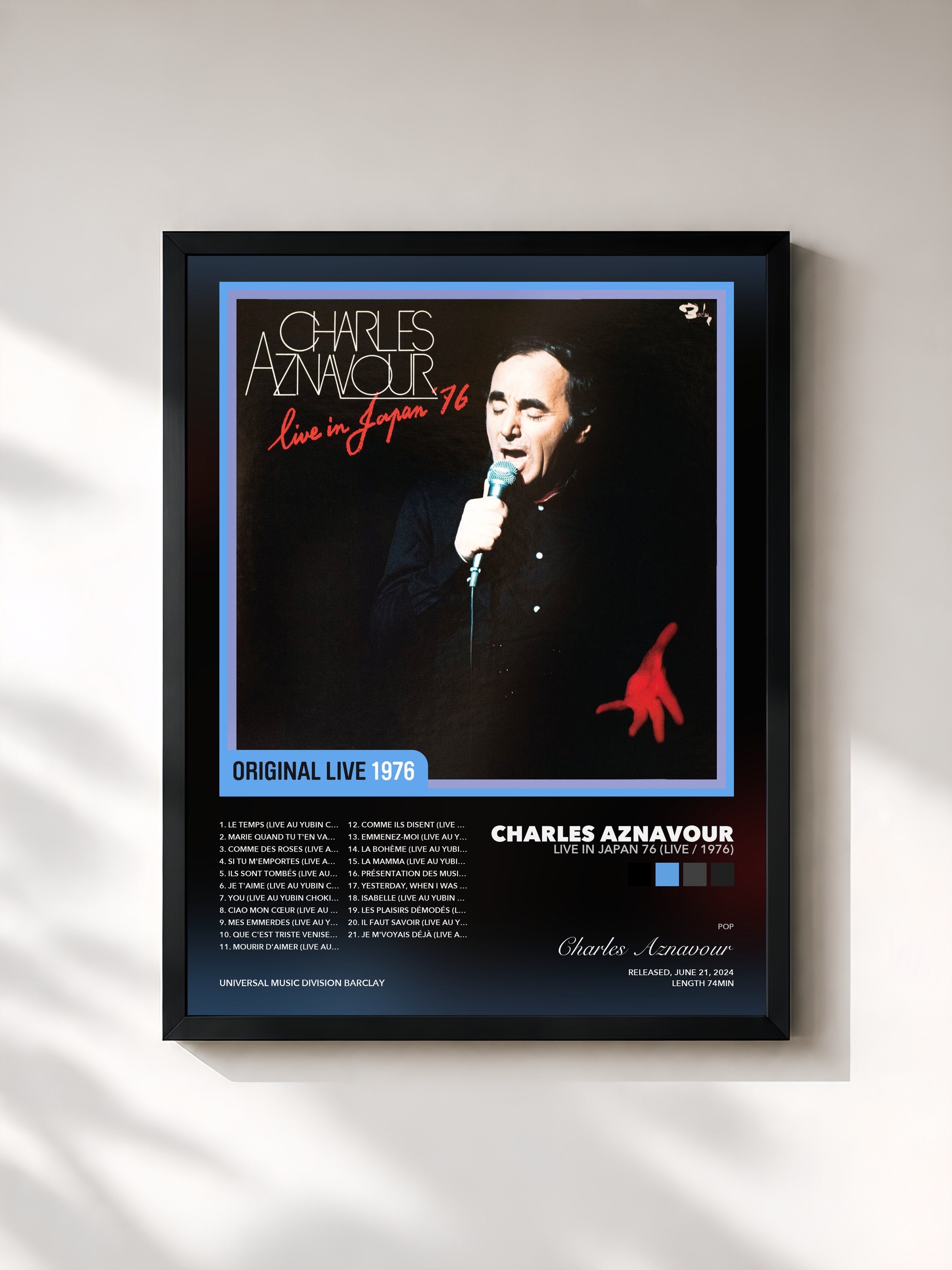 Charles Aznavour – Live in Japan 76 (Live / 1976)
