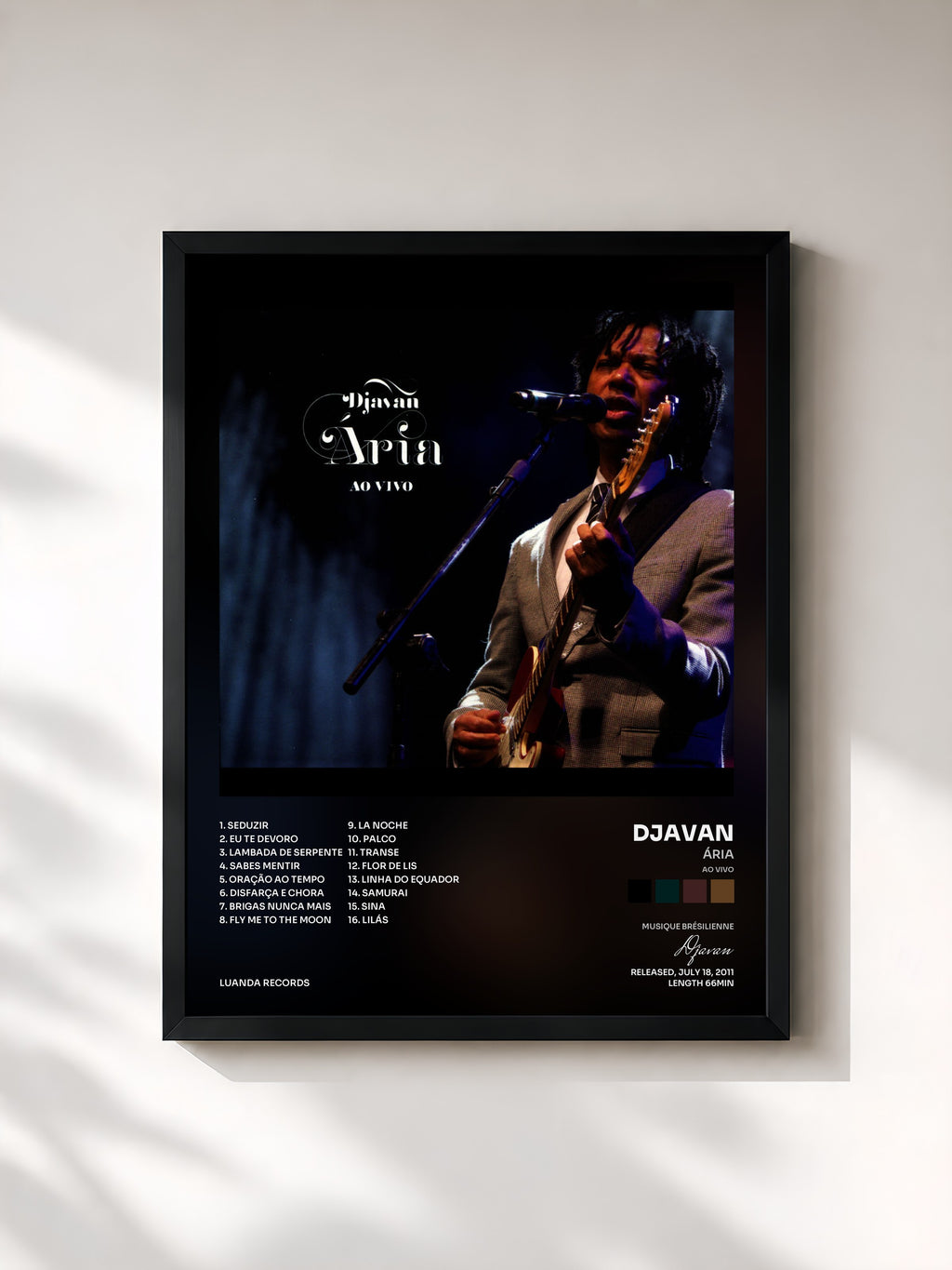 Djavan · Ária (Ao Vivo)